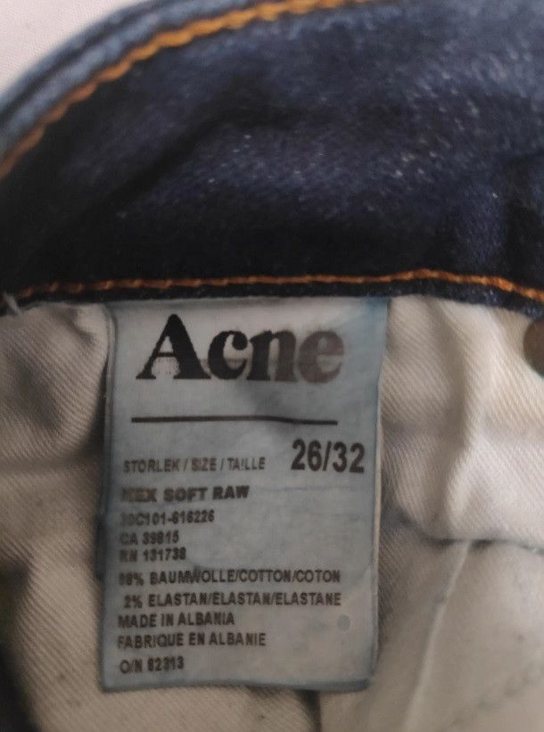 Acne Studios Acne Studios Kex Soft Raw jeans Size 24" / US 00 / IT 34 - 3 Thumbnail
