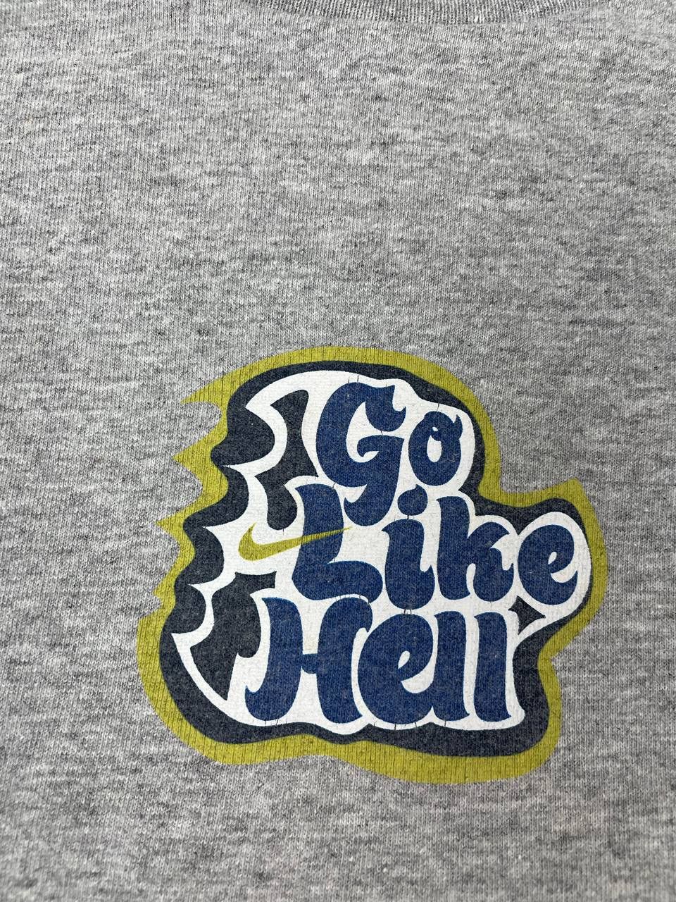 Nike Vintage Nike Go Like Hell T Shirt 00s Size US M / EU 48-50 / 2 - 5 Thumbnail