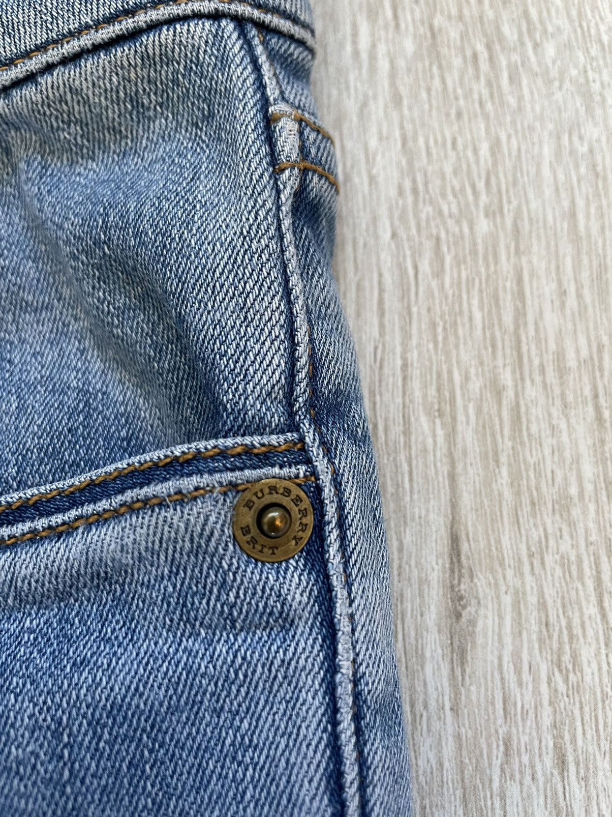 Burberry × Jean Burberry Brit Skinny Low-Rise Women’s Jeans Size 28" / US 6 / IT 42 - 5 Thumbnail