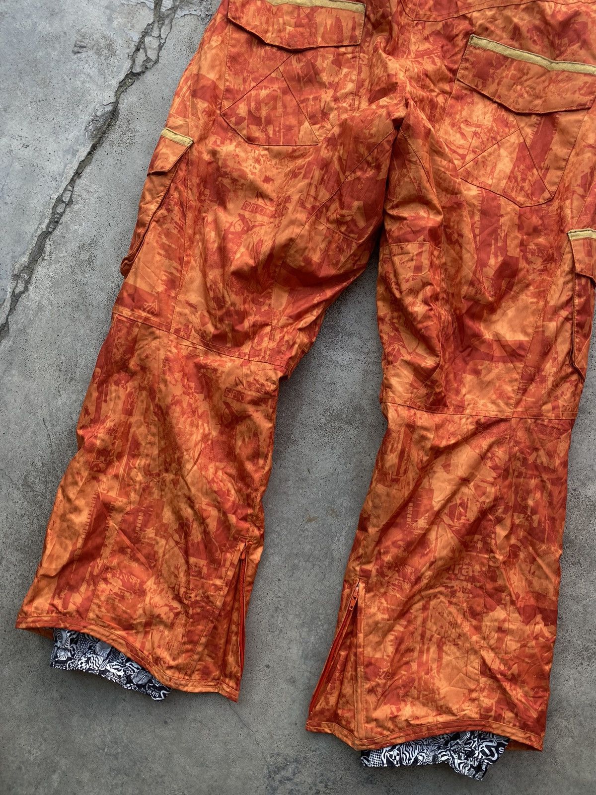 Vintage Vintage Sims snowboard ski pants with cargo pocket Size US 33 - 11 Thumbnail