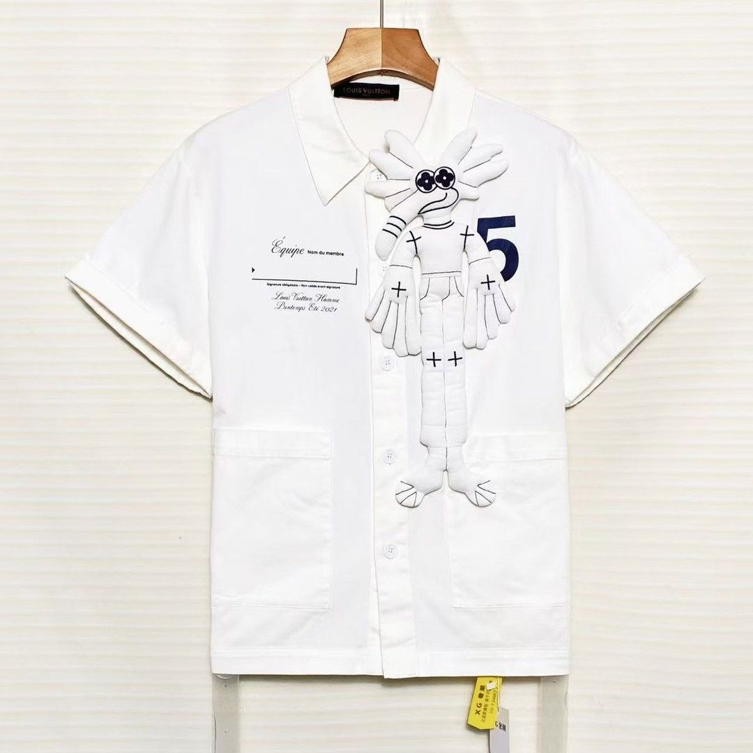 Louis Vuitton Louis Vuitton Asia Limited Elf Print Shirt Size S / US 4 / IT 40 - 1 Thumbnail