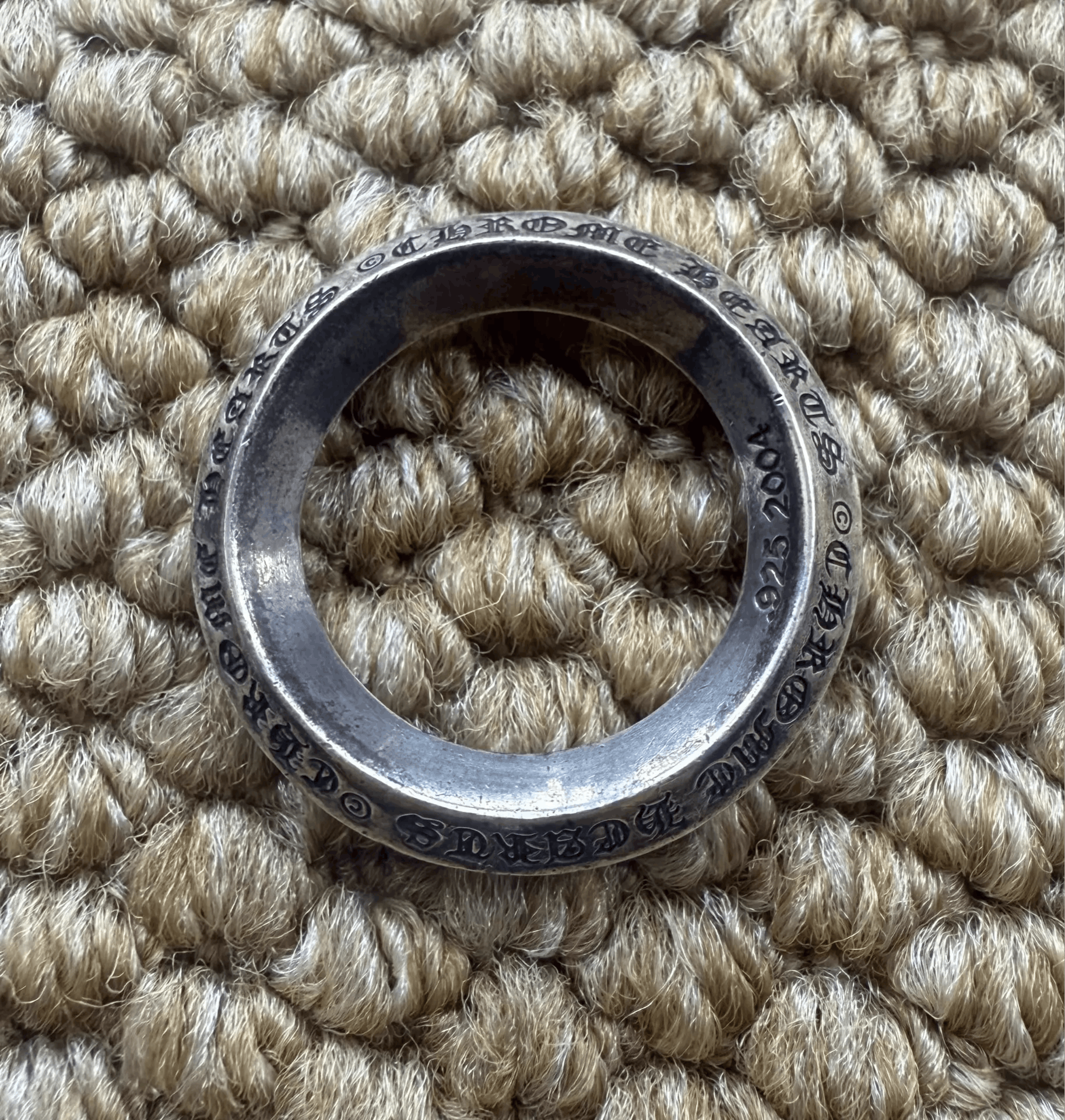 Chrome Hearts Chrome Hearts 925 Silver Circle Pendant Size ONE SIZE - 1 Thumbnail