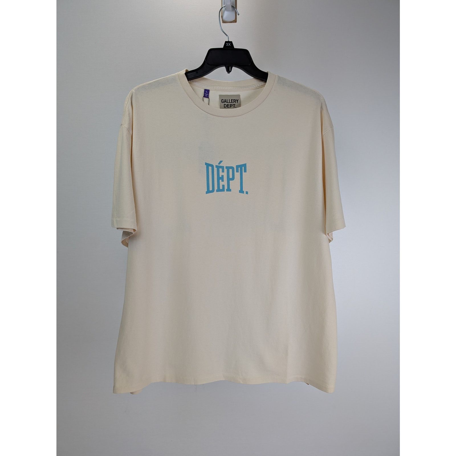 Gallery Dept. o1rshd1 Dept Gym Logo Tee T-Shirt in Cream Size US L / EU 52-54 / 3 - 2 Thumbnail