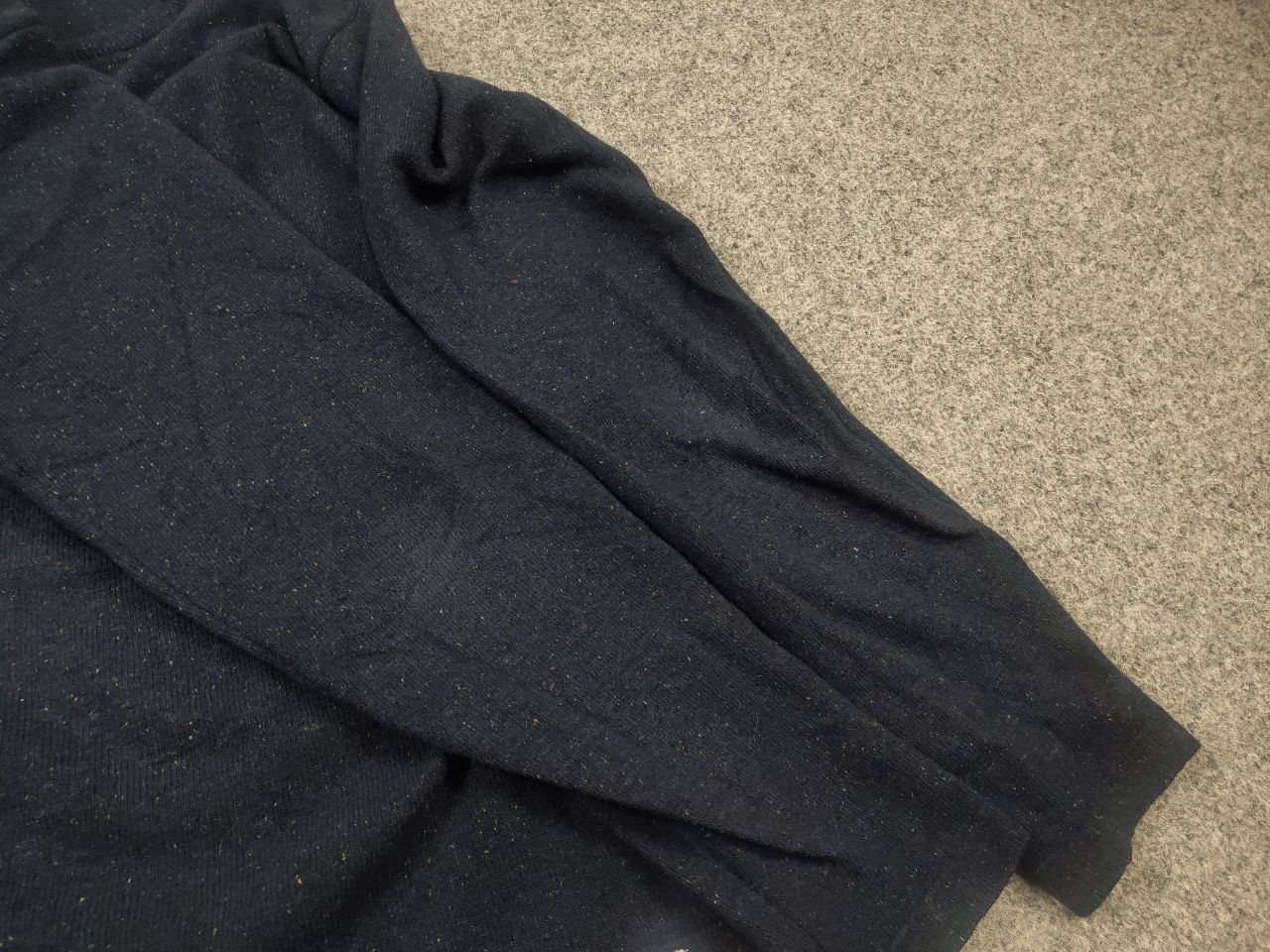 Norse Projects Norse Project Design textured Wool Blend Navy Pullover Size US M / EU 48-50 / 2 - 8 Thumbnail