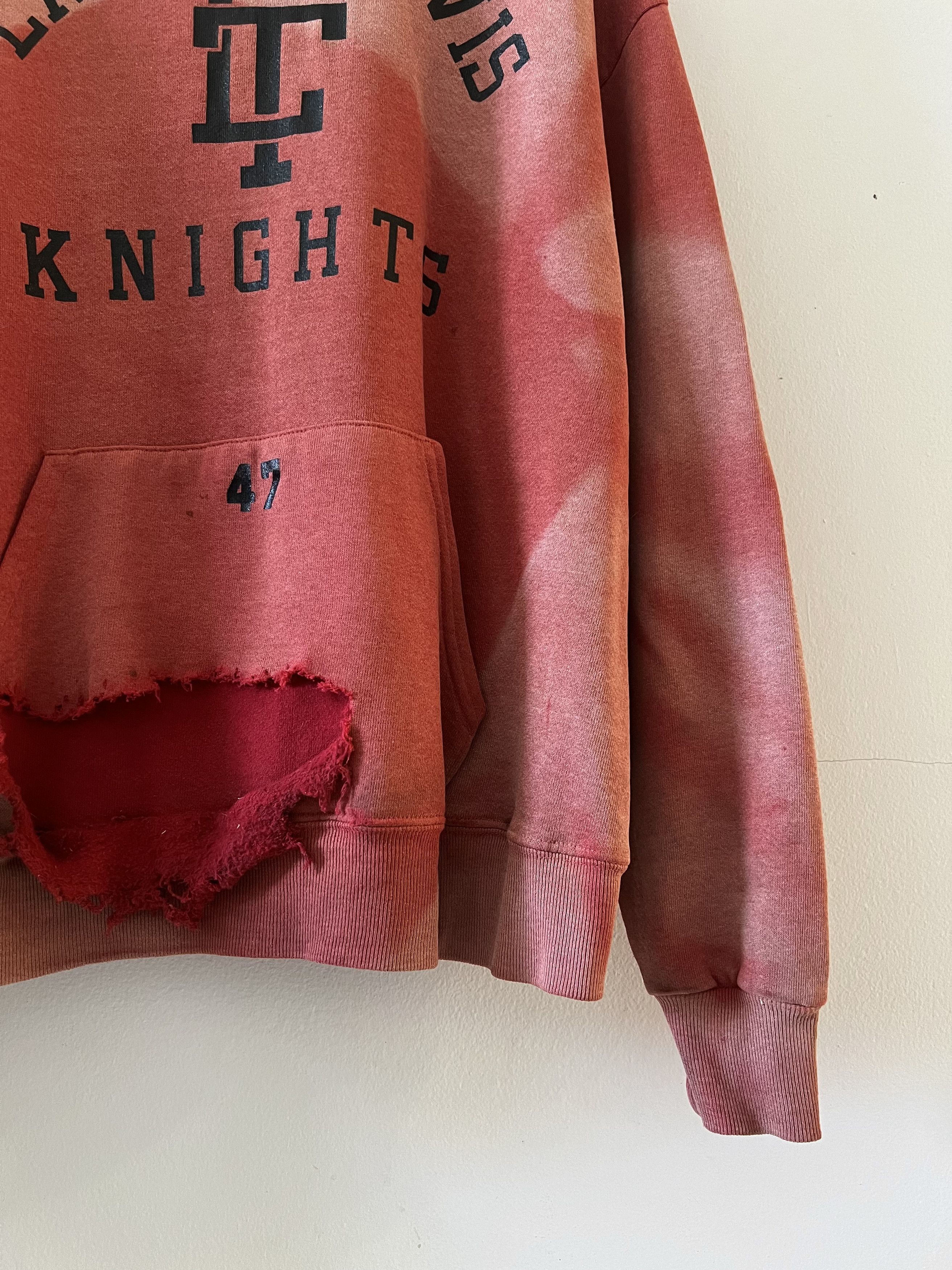 Vintage VINTAGE THRASHED FADED 90s HOODIE Size US M / EU 48-50 / 2 - 4 Thumbnail