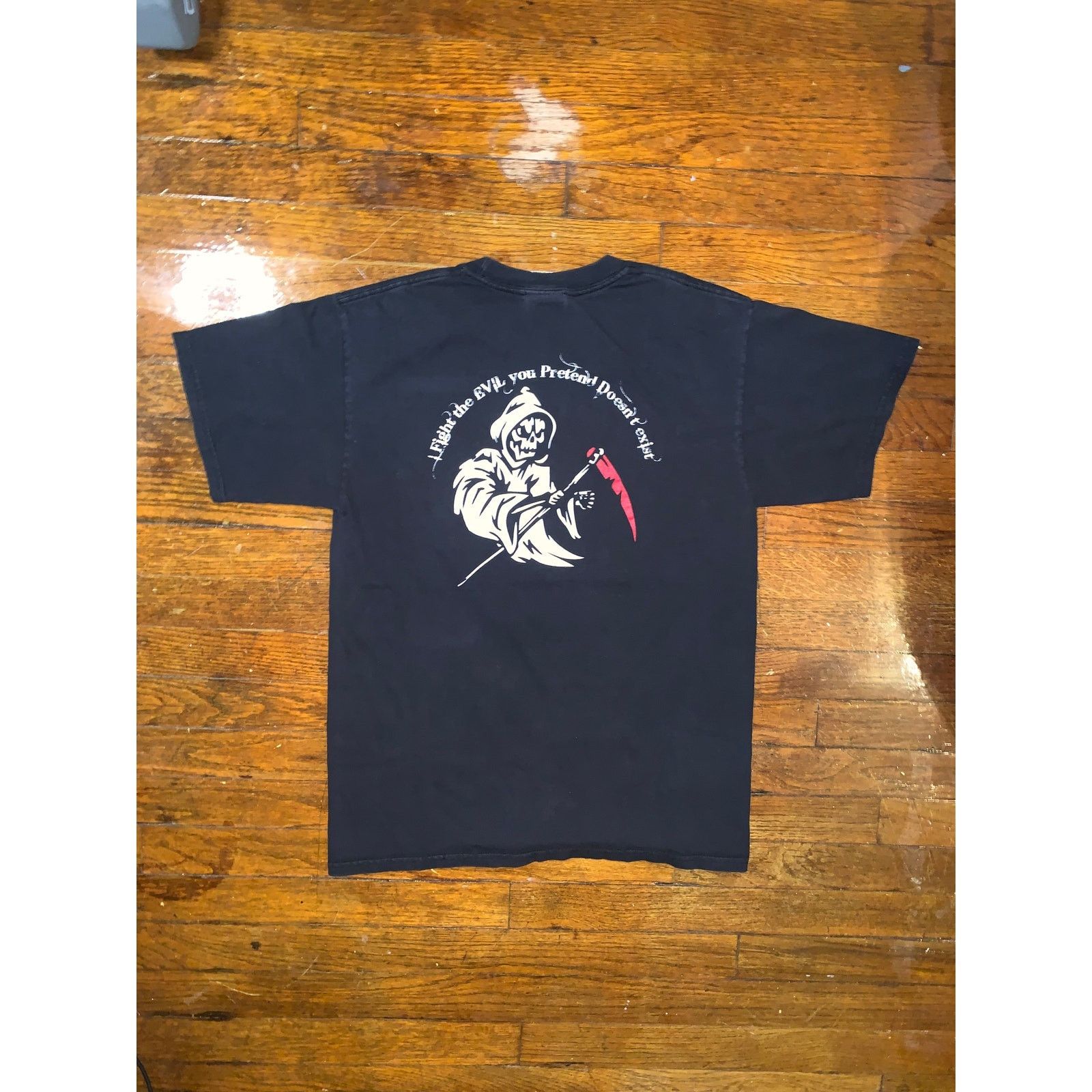Band Tees × Port & Company ANOA Ben Cook Skull T Shirt Hardcore Band Tee M Size US M / EU 48-50 / 2 - 7 Thumbnail