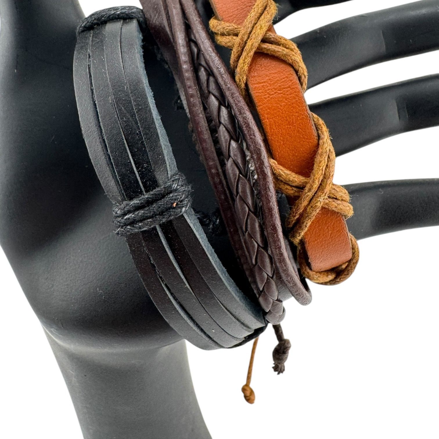 Other Triple Threat Leather Cuffs For Mischief Makers & Daydreamer Size ONE SIZE - 1 Thumbnail