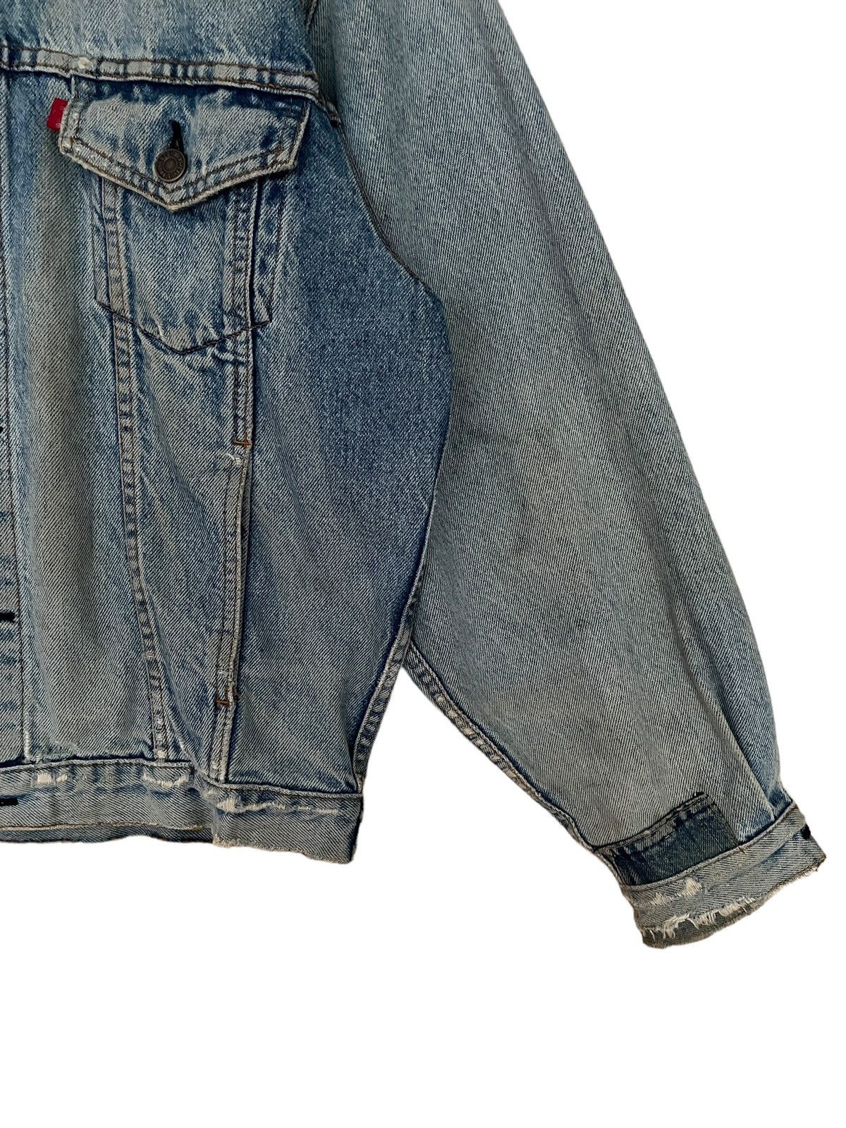 Levi's × Vintage Vintage Brand Levi’s Made in Usa Denim Jacket 1990s Size US L / EU 52-54 / 3 - 4 Thumbnail