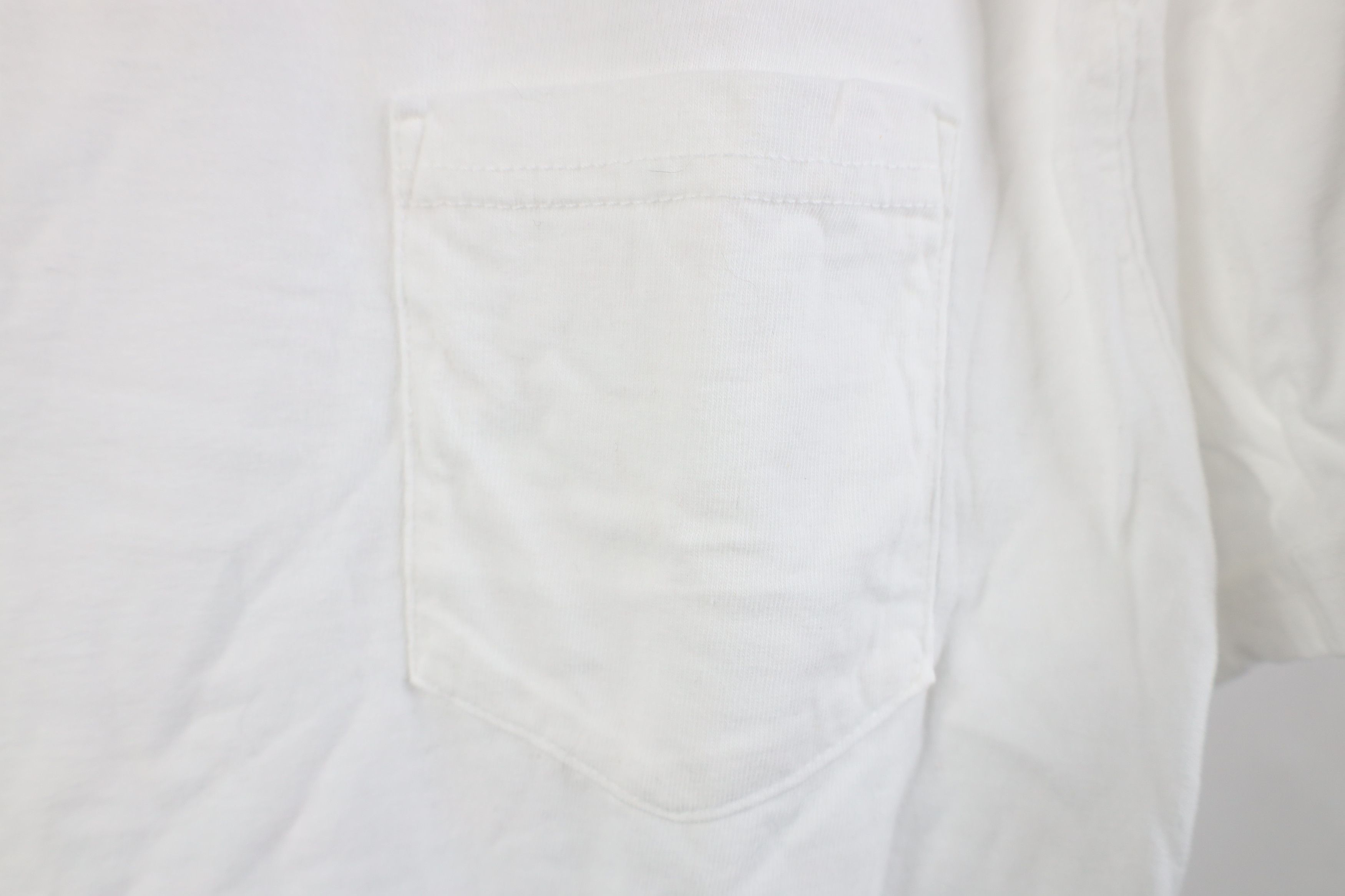 Vintage Deadstock Vintage 90s Y2K Streetwear T-Shirt White Pocket Size US M / EU 48-50 / 2 - 4 Thumbnail