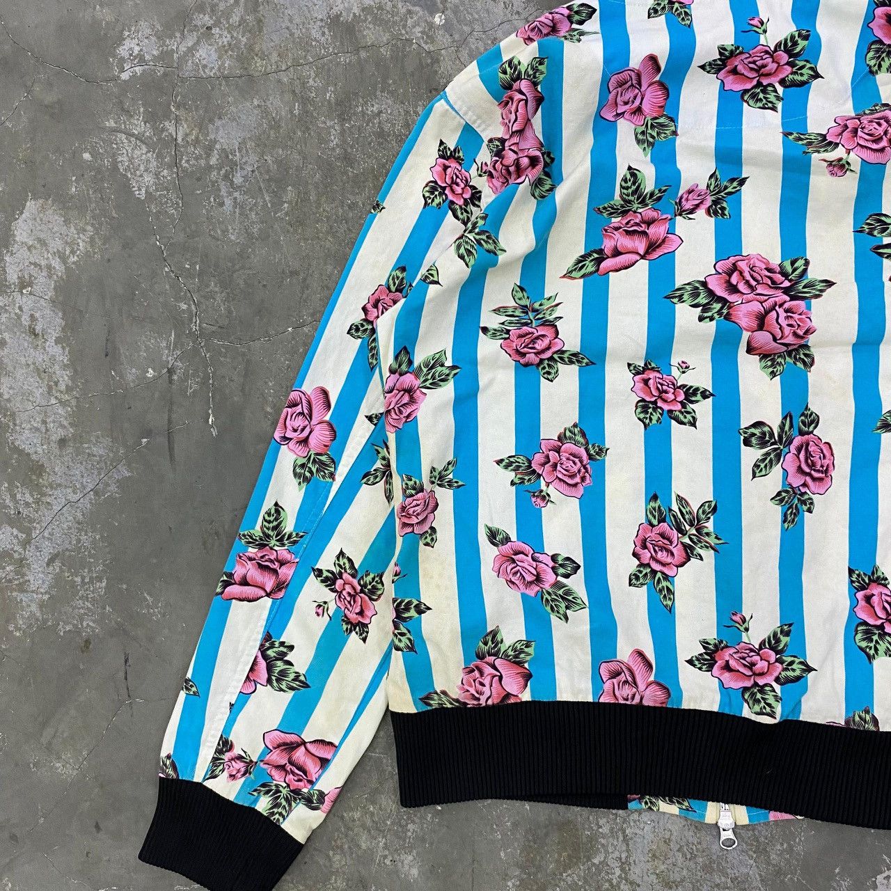 Joyrich Joyrich LA Tokyo Stripe Floral Hoodie Jacket Size US L / EU 52-54 / 3 - 8 Thumbnail