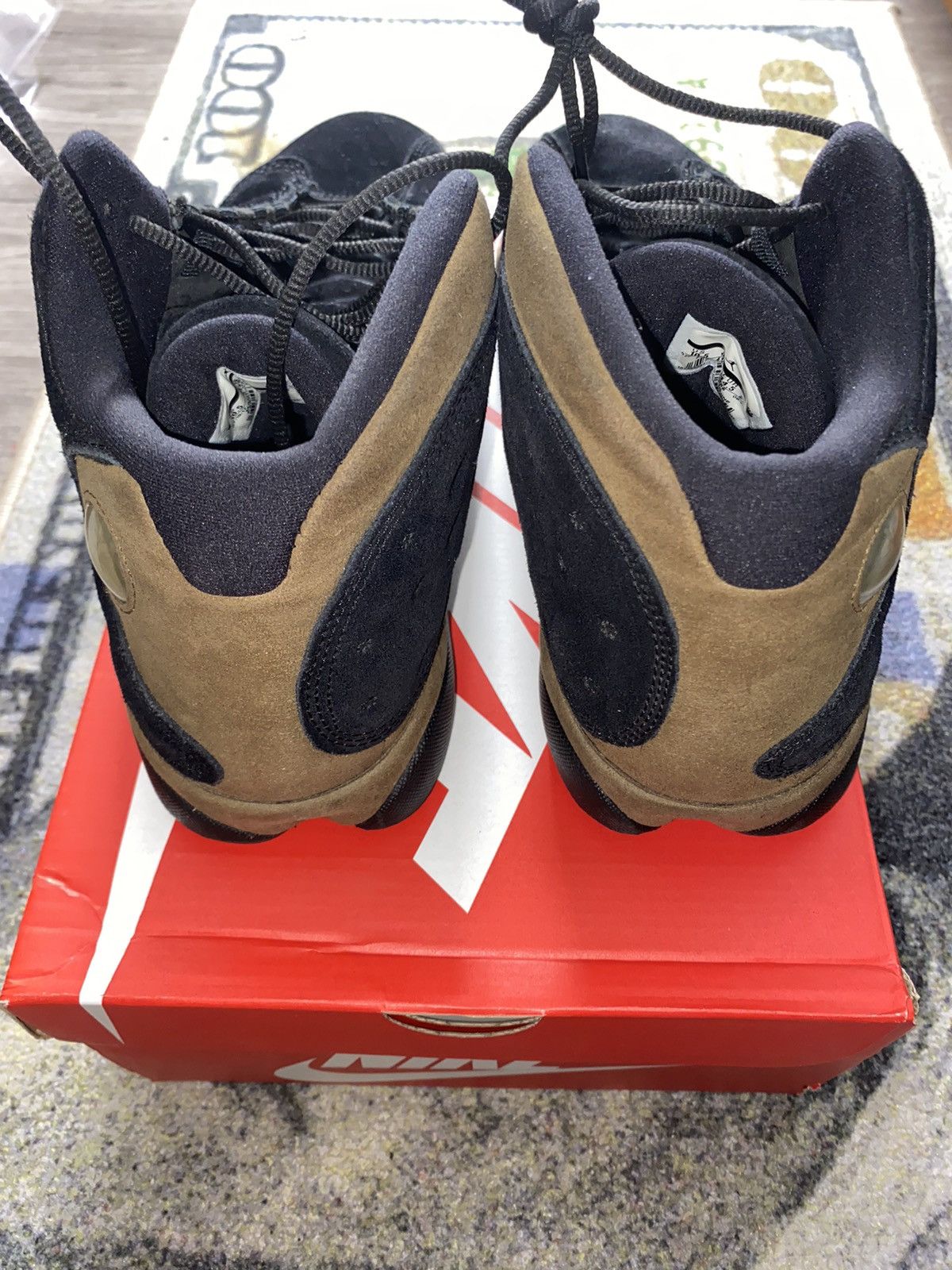 Jordan Brand × Nike Jordan 13 Retro Olive Size US 10.5 / EU 43-44 - 4 Thumbnail