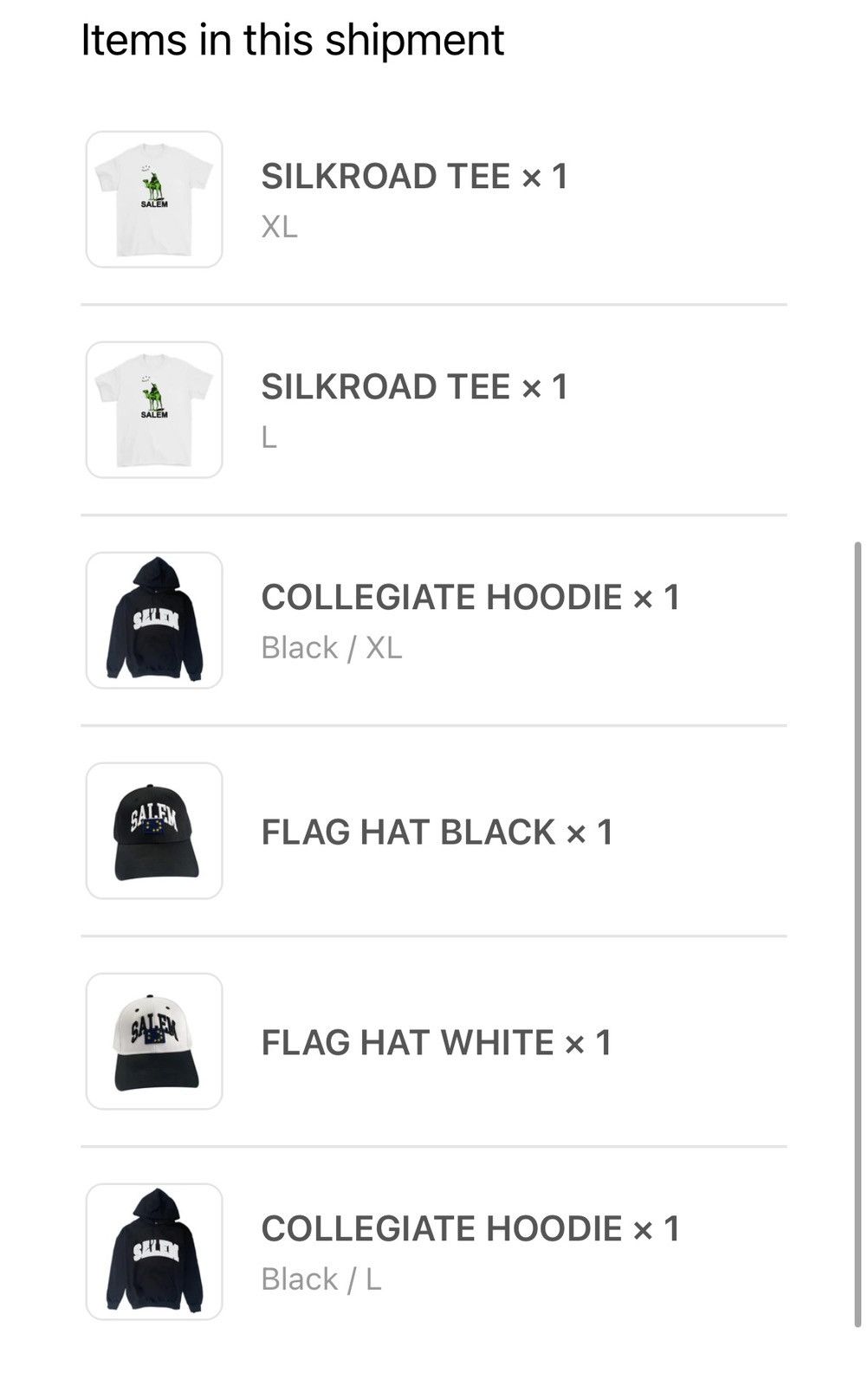 S4LEM S4LEM HOODIE BLACK COLLEGE Size US L / EU 52-54 / 3 - 4 Thumbnail