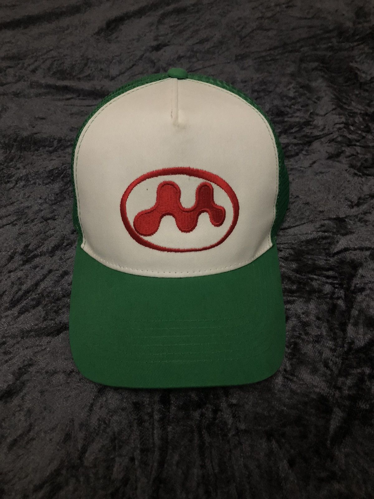 Mowalola Mowalola Mind Game Trucker Hat Denim | Grailed
