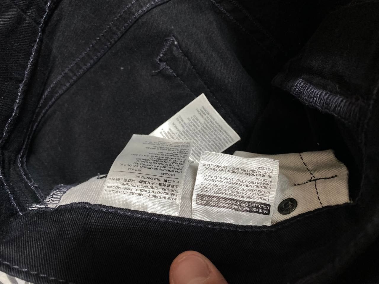 Levi's × Vintage Vintage Levis 511 BLACKTAB Faded Wash Denim Size US 32 / EU 48 - 3 Thumbnail