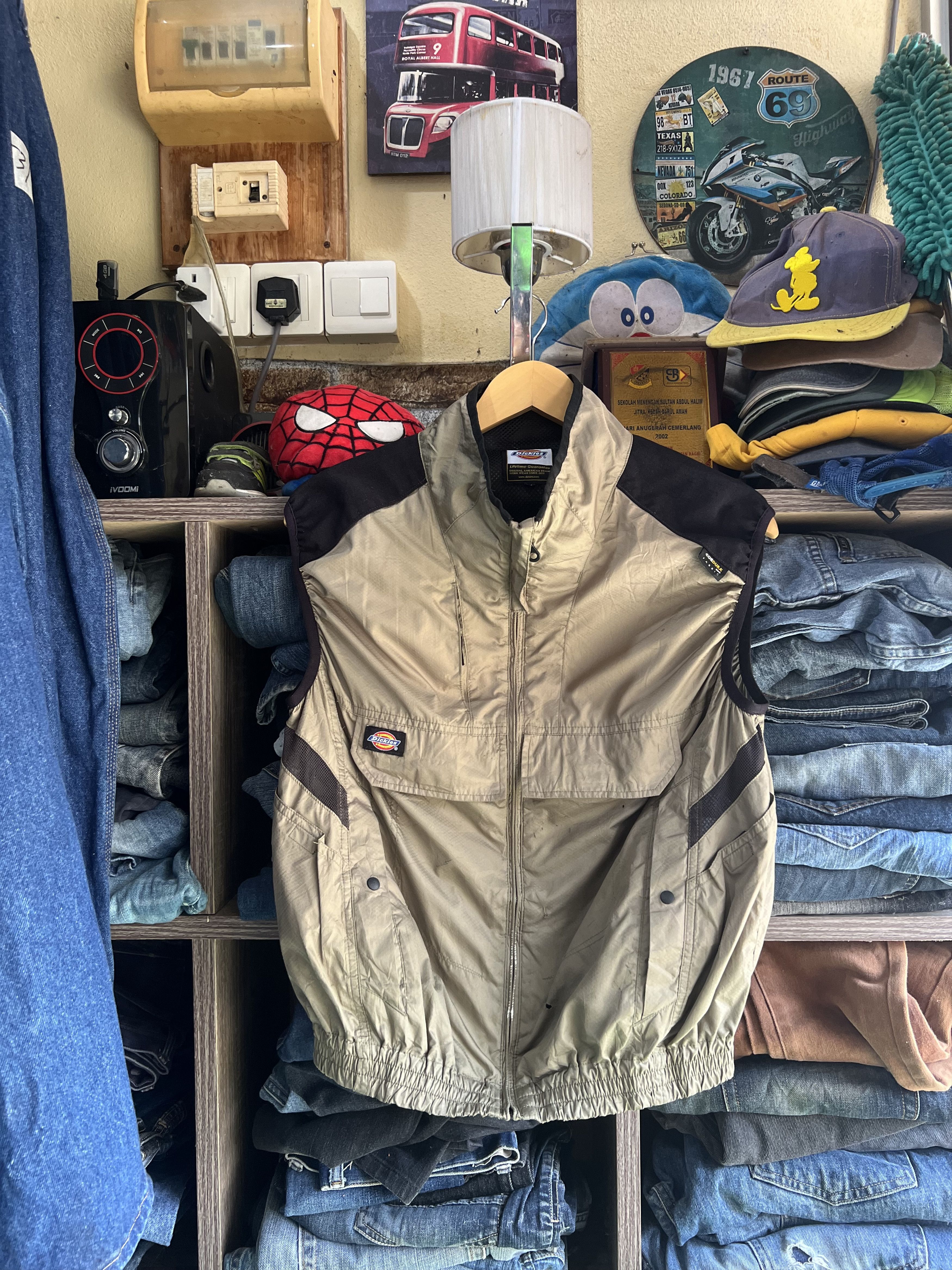 Dickies 🔥Distressed Dickies Cordura Multipockets Vest Size US M / EU 48-50 / 2 - 17 Thumbnail