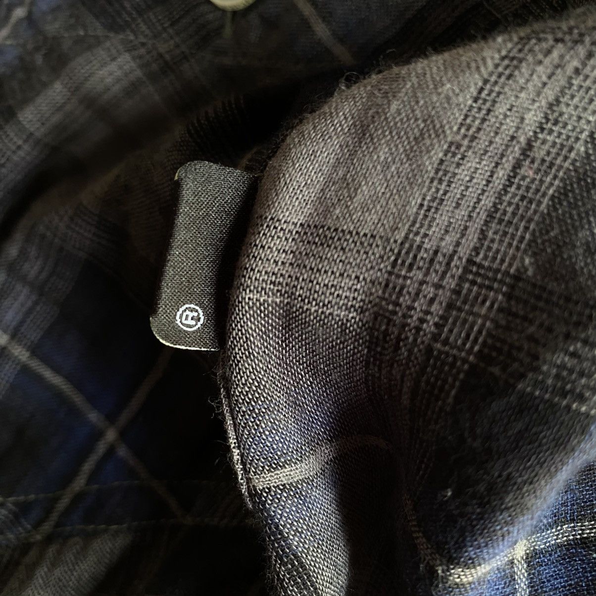 Neighborhood Neighborhood MEDIUM-REGULAR Navy Plaid Flannel Shirt Size US M / EU 48-50 / 2 - 12 Thumbnail