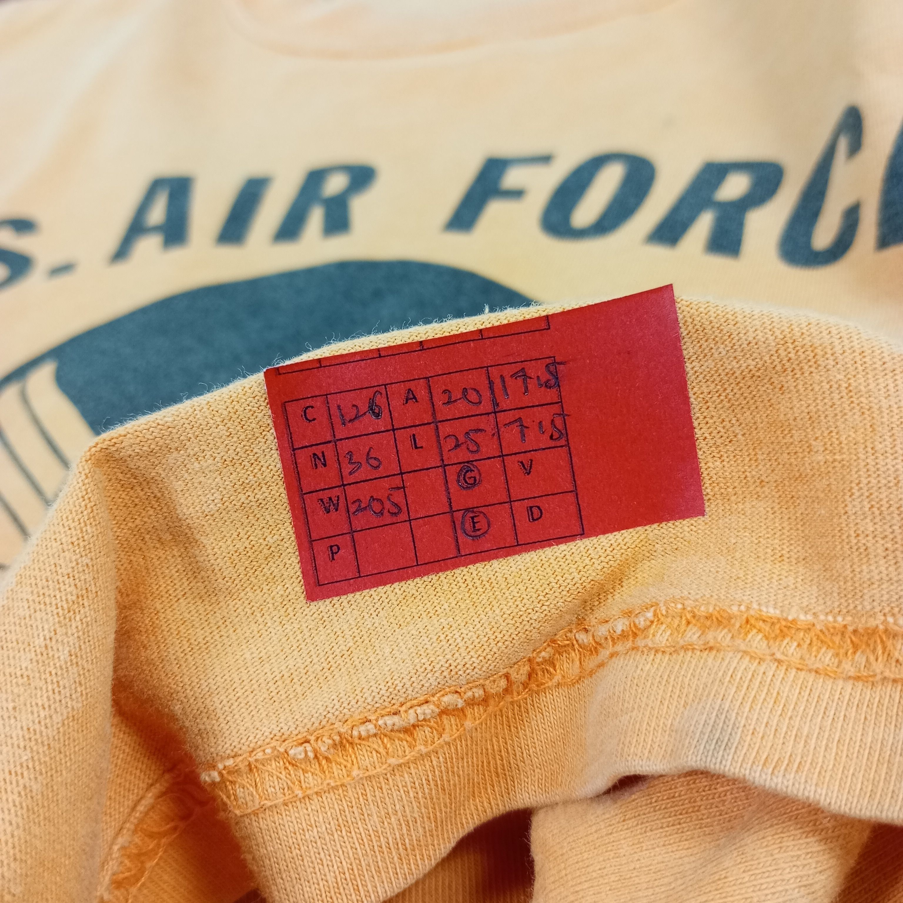 Buzz Rickson's × Vintage Buzz Rickson's U.S Air Force Tshirt Size US M / EU 48-50 / 2 - 11 Thumbnail