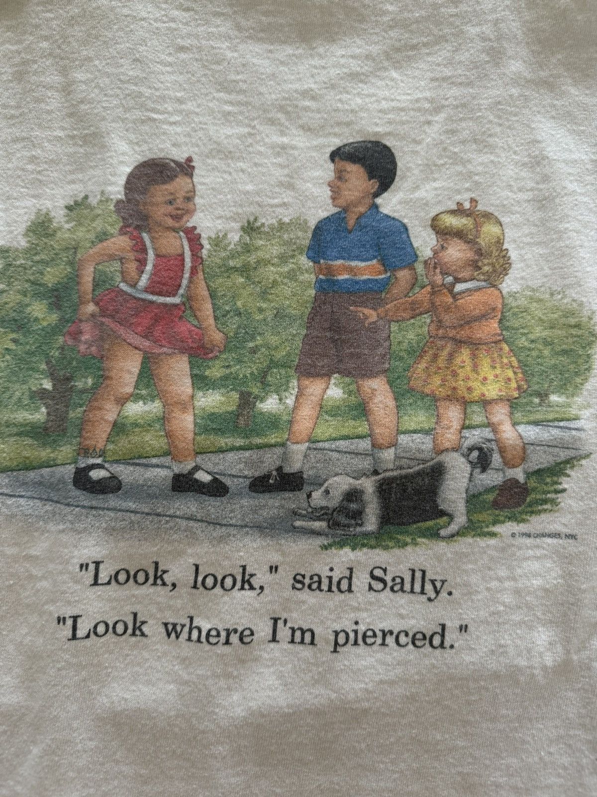 Vintage Vintage 1999 Dick and Jane Parody Shirt Size US XL / EU 56 / 4 - 4 Thumbnail