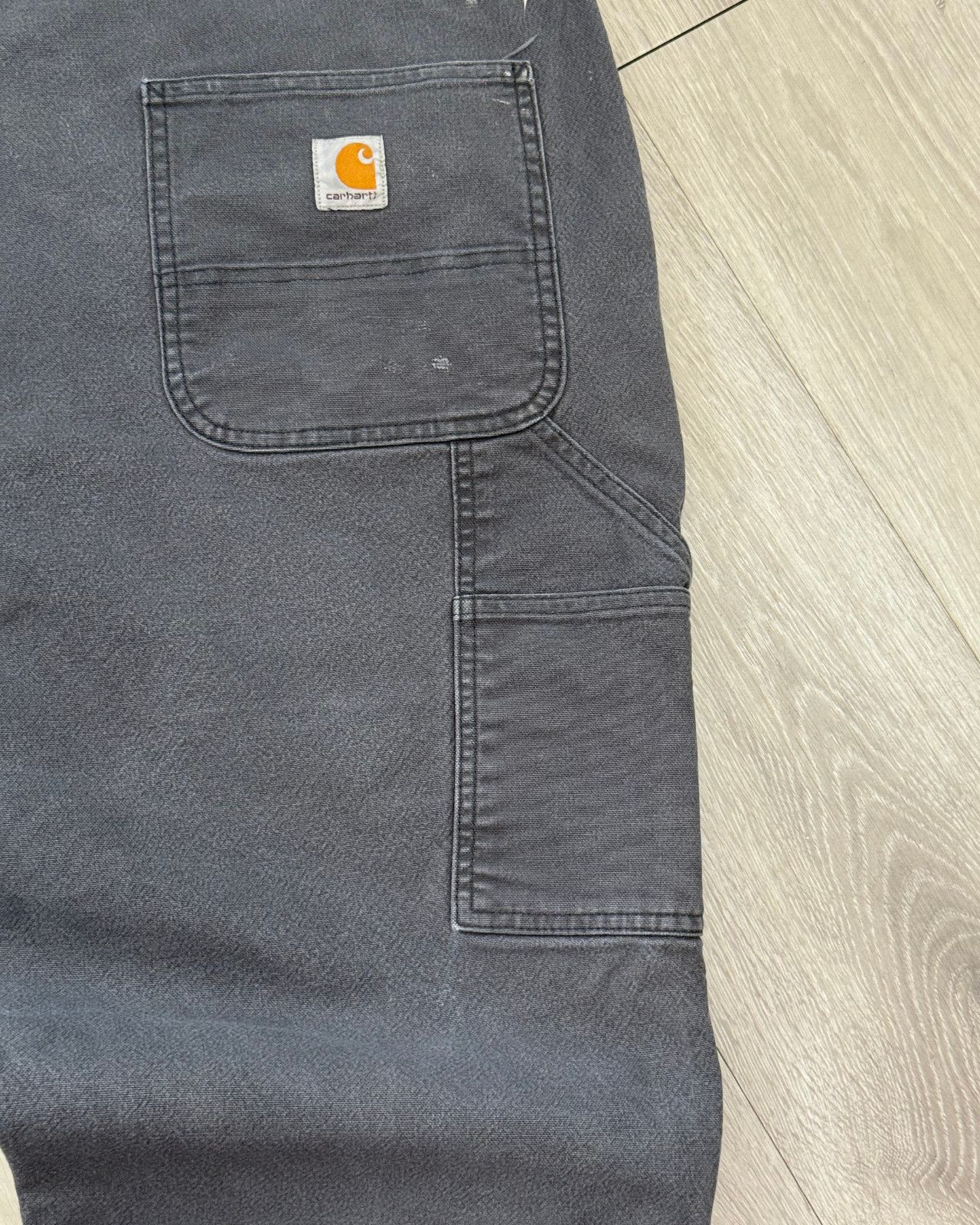 Carhartt Carhartt Duck Double Knee Utility Carpenter Pants - 41x29 Size US 41 - 7 Thumbnail