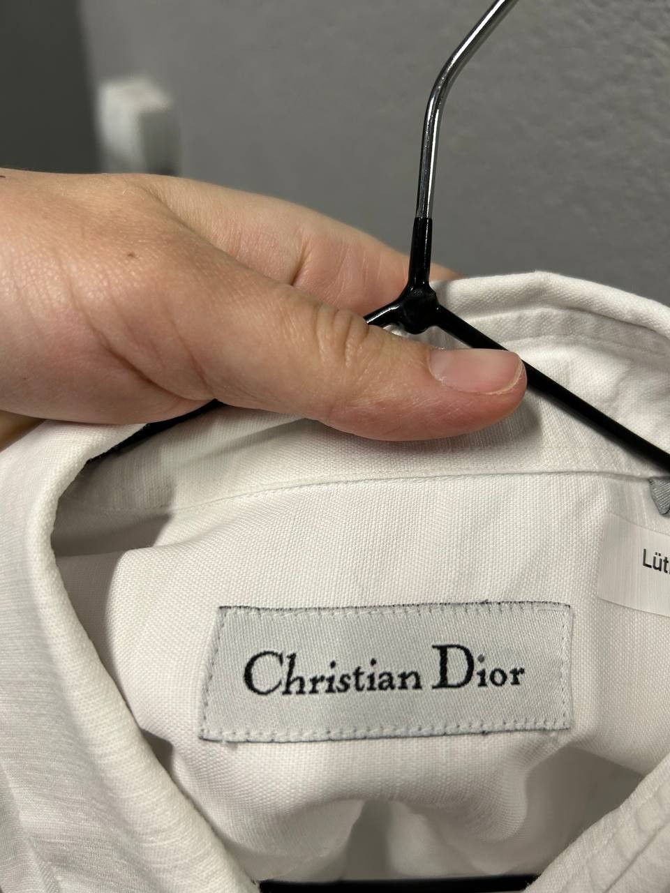 Christian Dior Monsieur Christian Dior mens short sleeve shirt 16 1/2 42-4 France Size US XL / EU 56 / 4 - 3 Thumbnail