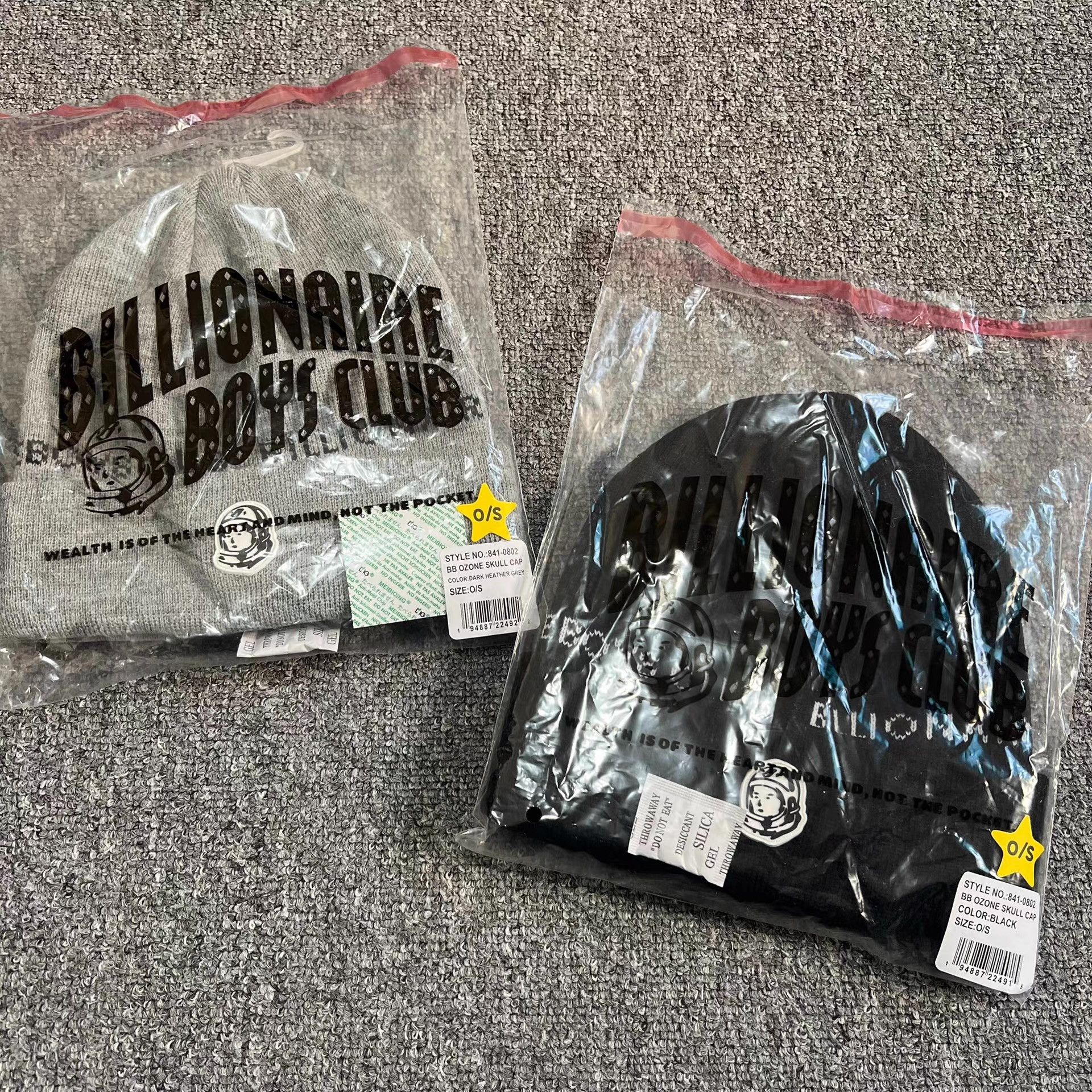 Billionaire Boys Club BBC Astronaut Rubber Logo Knitted Beanie Q7 Size ONE SIZE - 2 Thumbnail