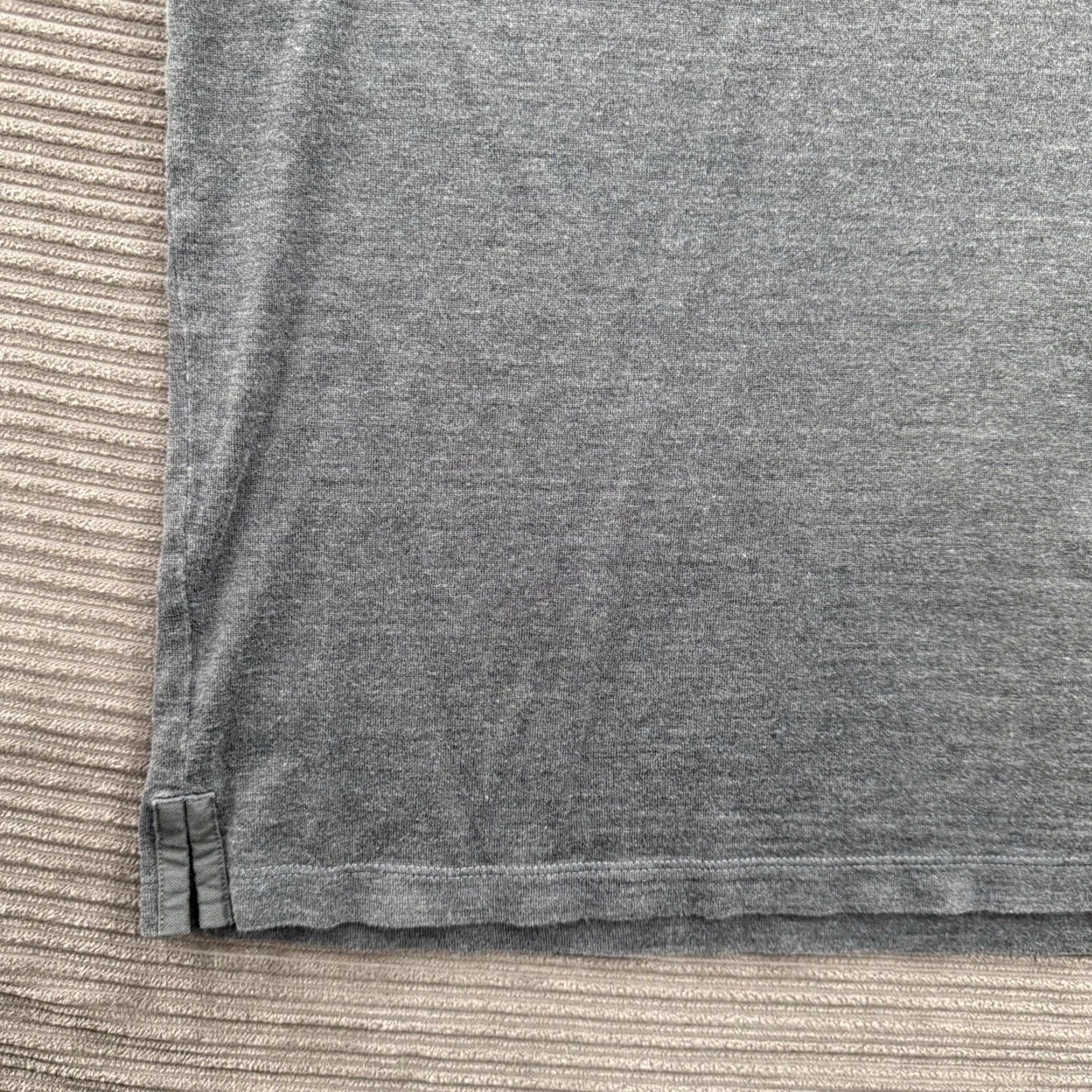 John Varvatos John Varvatos Polo Shirt Men XL Gray Silk Blend Golf Preppy Designer Shirt Short Sleeve Mens Polo Golfing Vintage No Size US XL / EU 56 / 4 - 6 Thumbnail