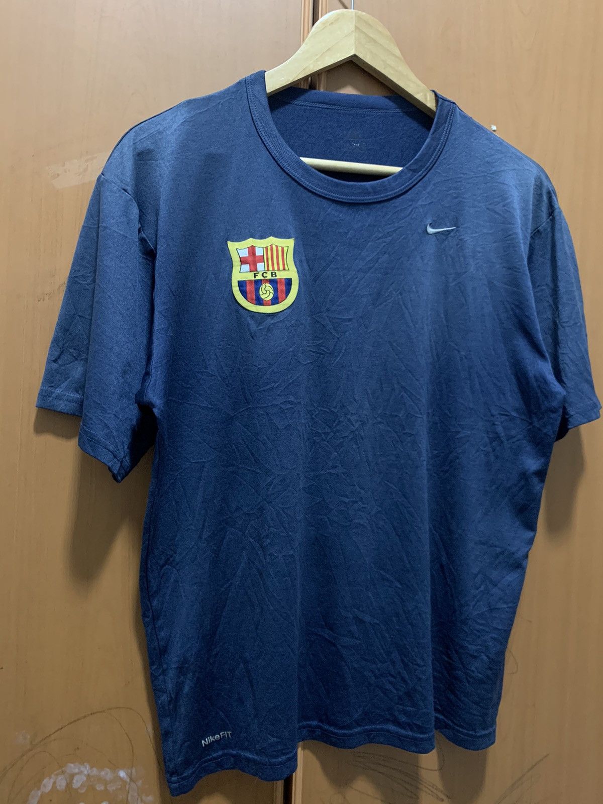 Nike Nike Barcalona FC Shirt Size US L / EU 52-54 / 3 - 3 Thumbnail