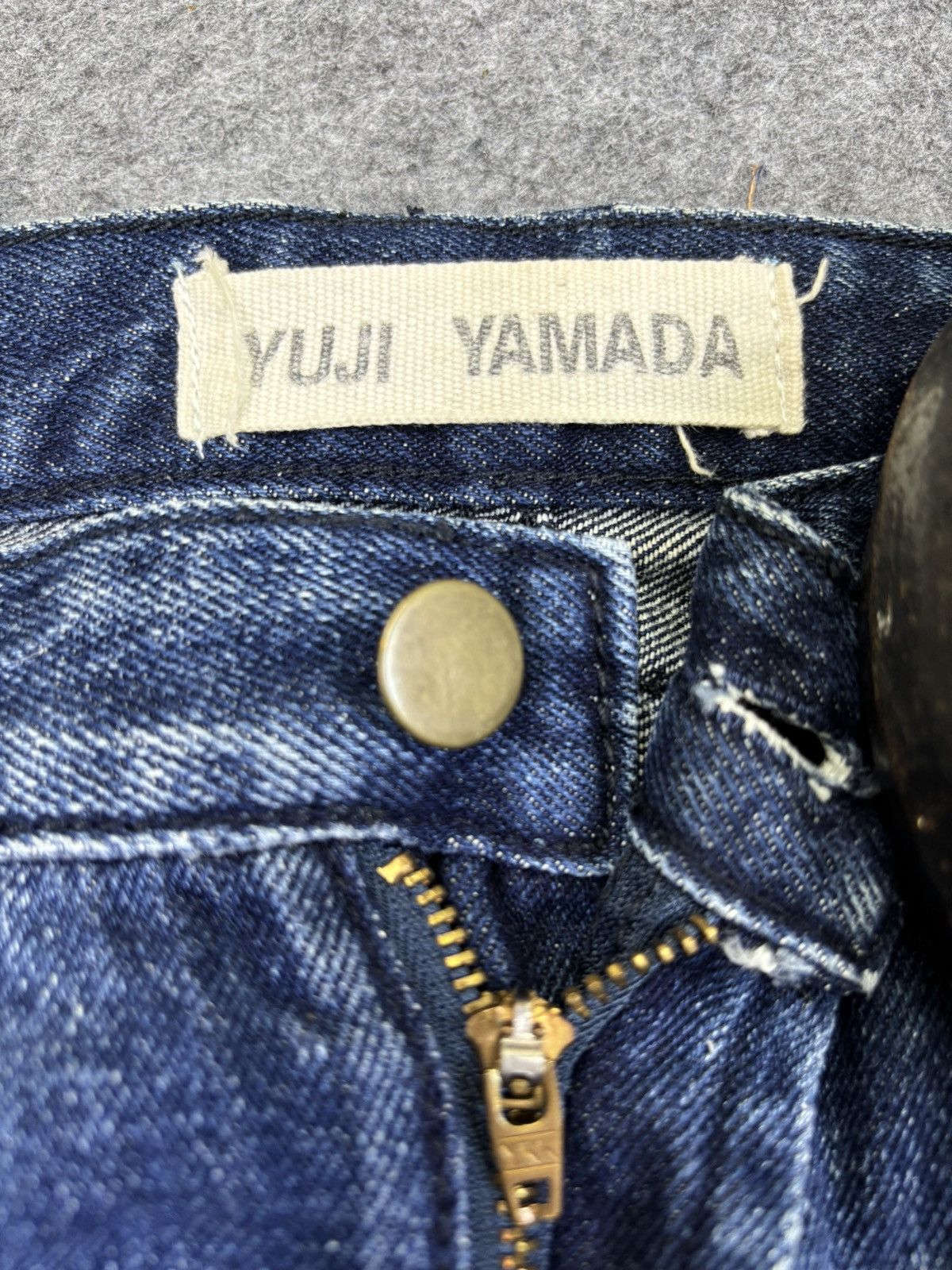 Yuji Yamada BAGGY Curved🔥YUJI YAMADA Japanese Designer Denim F911 Size US 32 / EU 48 - 7 Thumbnail