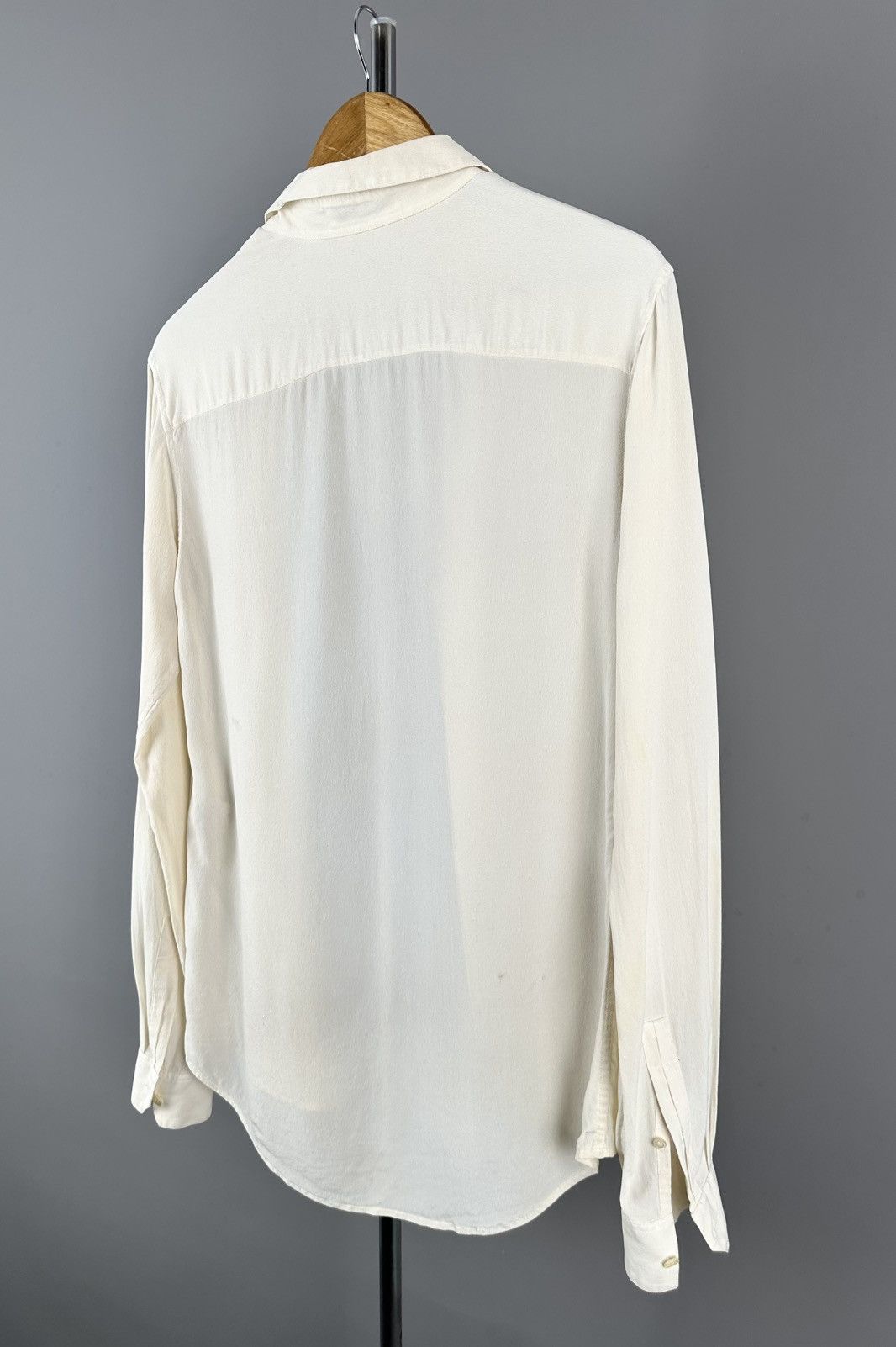 Saint Laurent Paris Saint Laurent - 2017 Silk Button down shirt Size XXS / US 00 / IT 34 - 8 Thumbnail