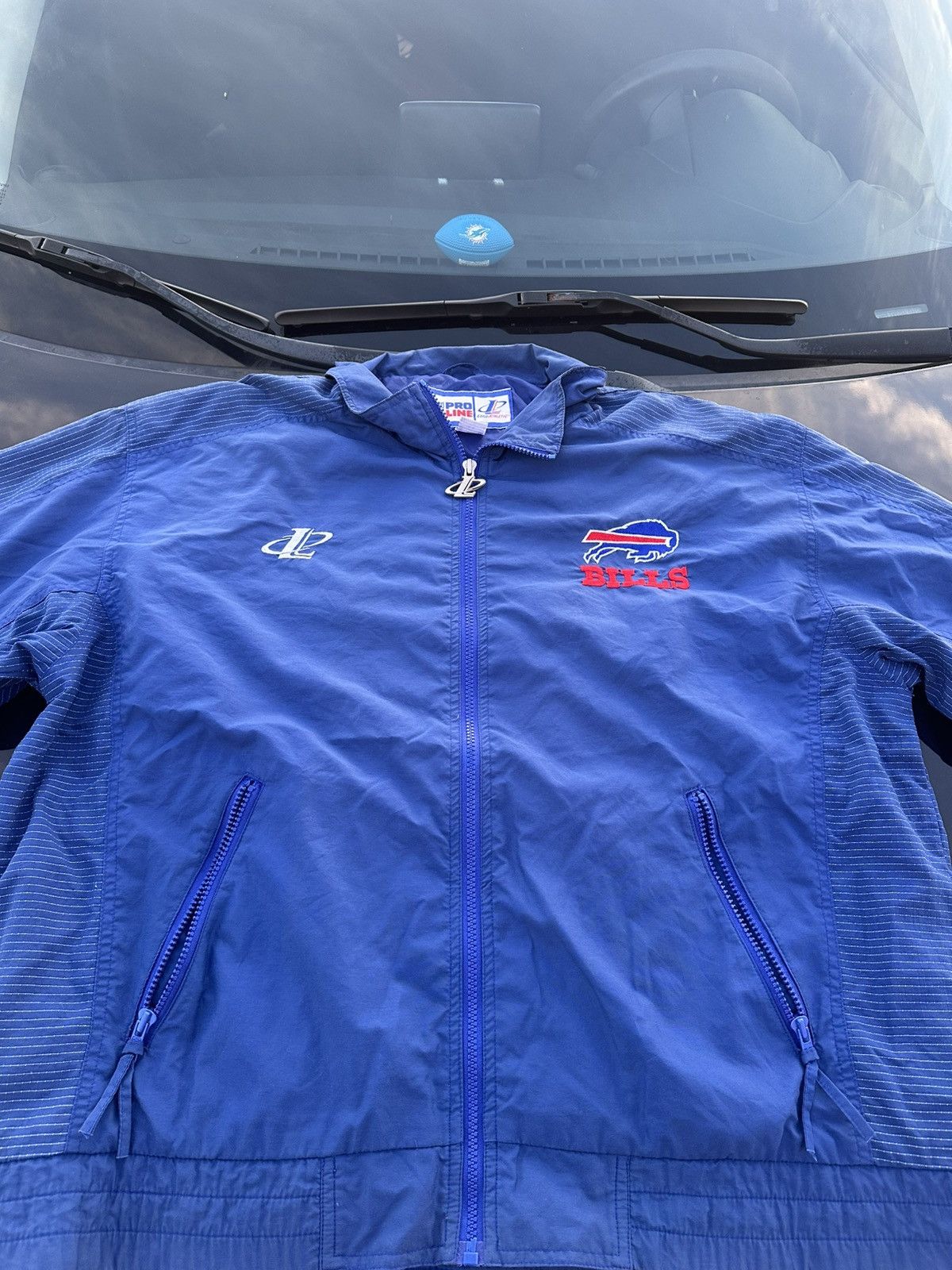 NFL × Vintage VINTAGE BILLS ZIPUP JACKET Size US L / EU 52-54 / 3 - 1 Thumbnail