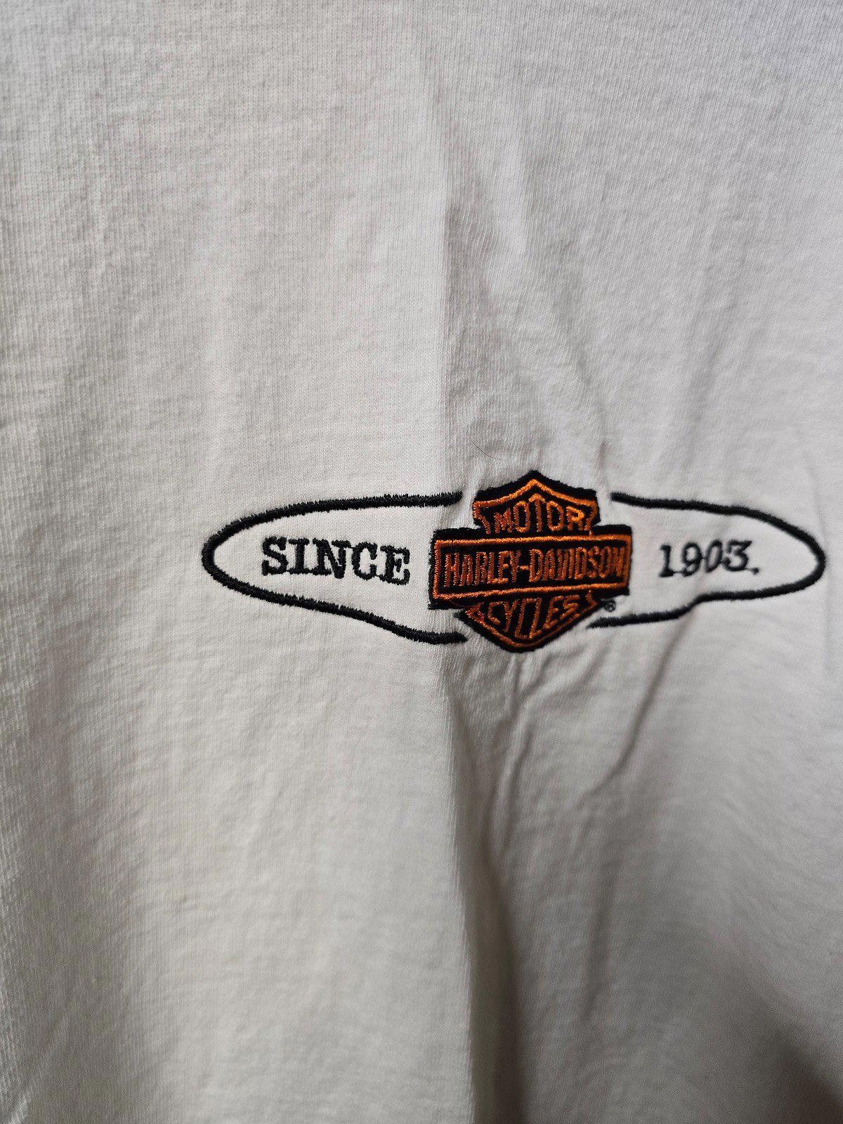 Harley Davidson Vtg 1995 Harley Davidson Pacific Honolulu XL Single Stitch Size US XL / EU 56 / 4 - 2 Thumbnail