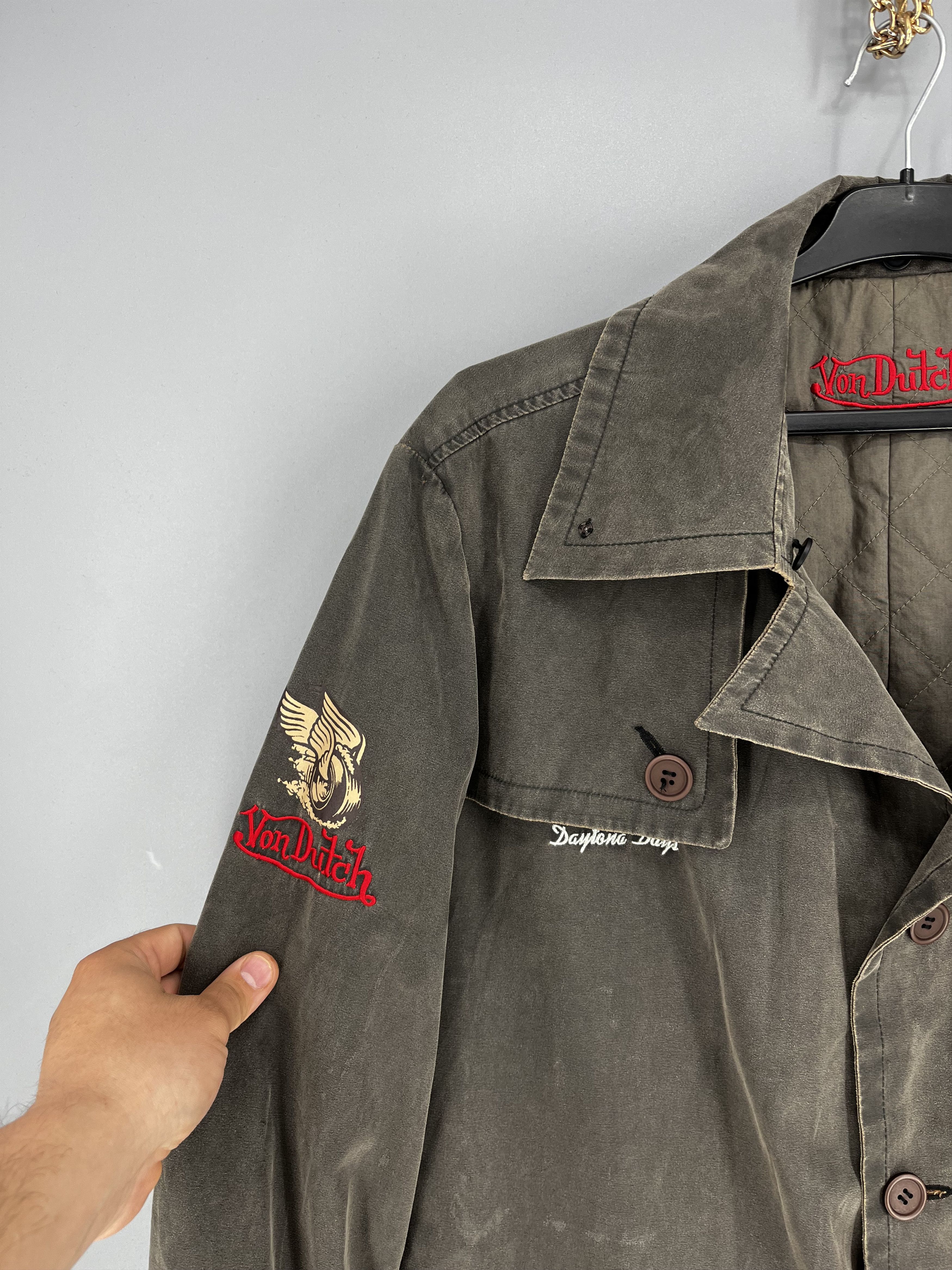 Japanese Brand Vintage 90s Von Dutch Coat Parka Jacket Size US XXL / EU 58 / 5 - 8 Thumbnail