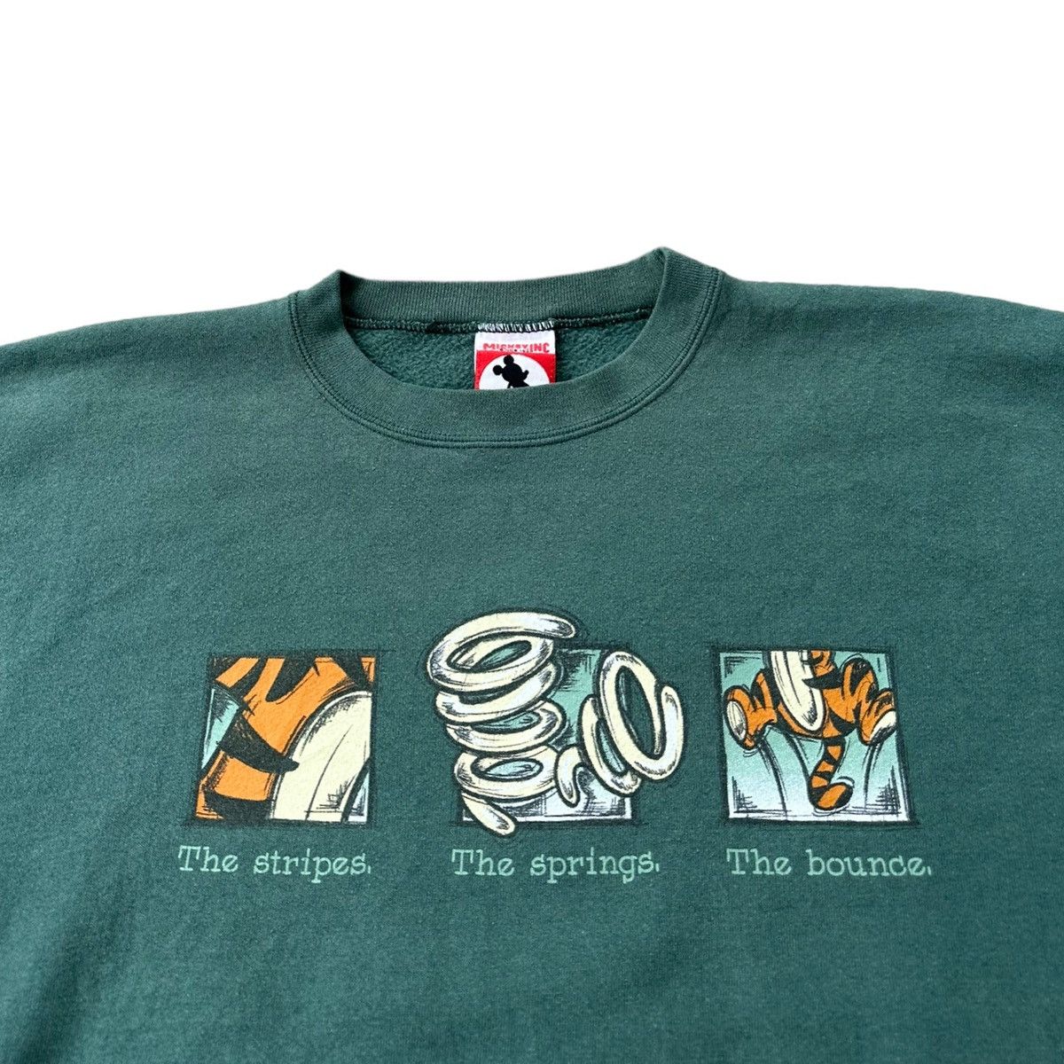 Mickey Mouse × Vintage Vintage mickey mouse the tiger sweatshirt Size US L / EU 52-54 / 3 - 3 Thumbnail