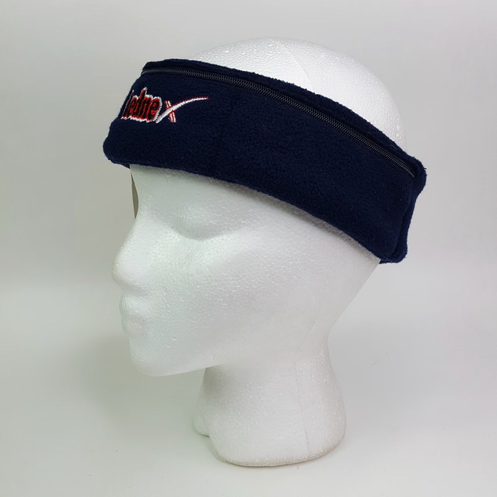 Vintage Oasis Heated Headband Warm Fleece Outdoor Hiking Adjustable Camping Hat Cap Men Blue Polyester Linen Size US M / EU 48-50 / 2 - 3 Thumbnail