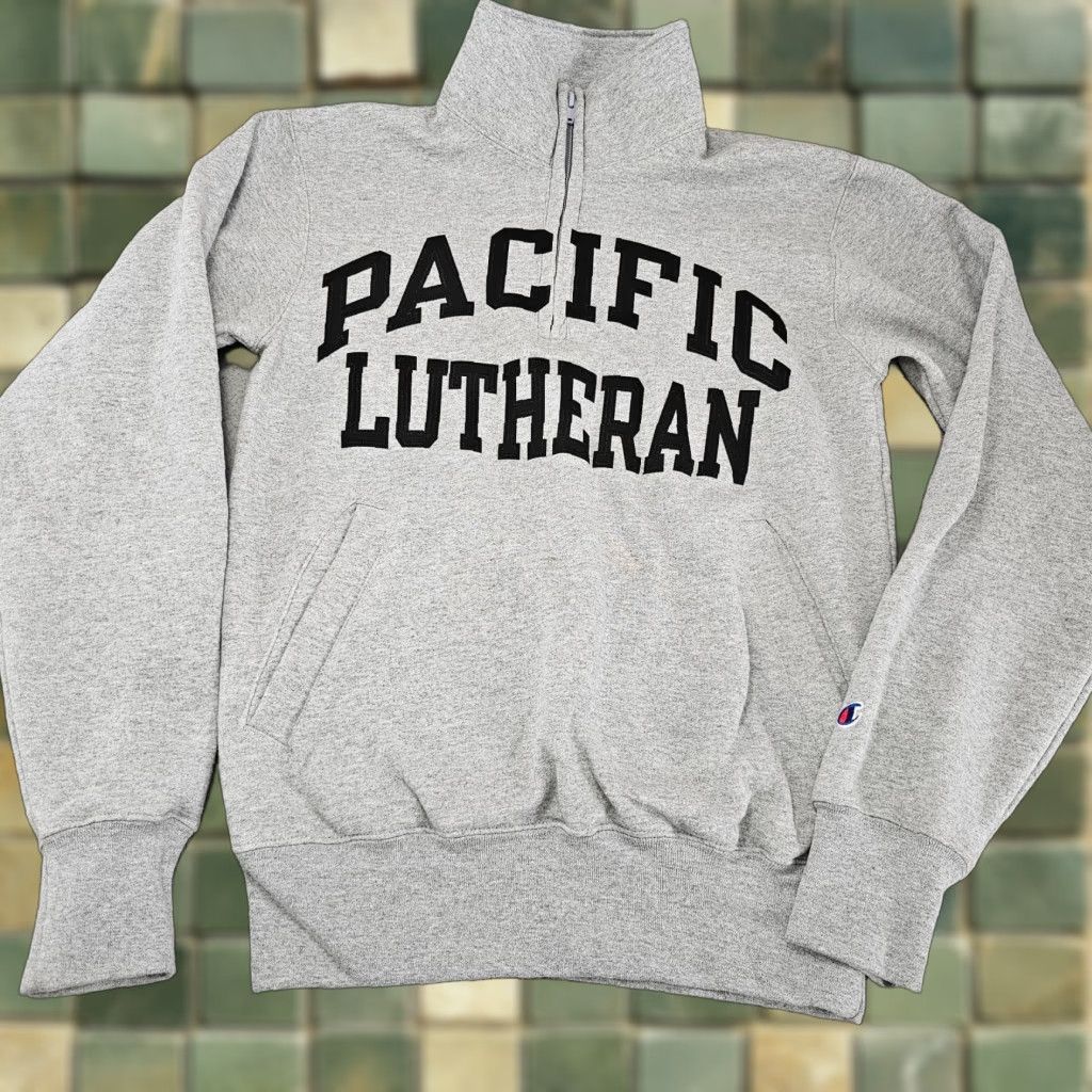 Champion Champion Sweater Mens Extra Small Gray PLU Pacific Lutheran University Size US XS / EU 42 / 0 - 1 Thumbnail