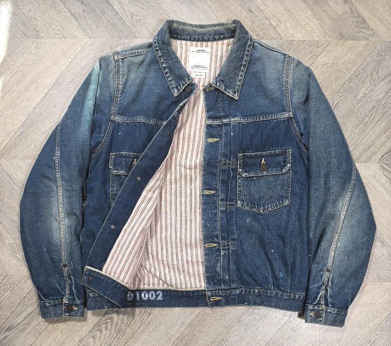 Visvim Visvim 19SS Natural Dye Antique Carpet Lined denim Jacket Size US L / EU 52-54 / 3 - 1 Thumbnail