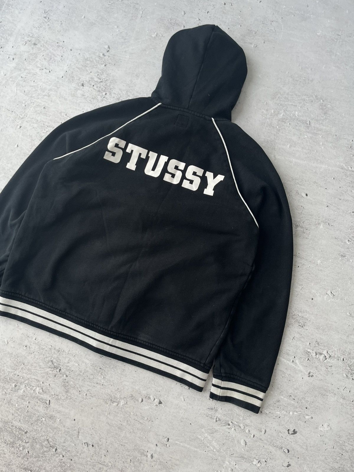 Stussy Stussy Varsity Jacket Hoodie Size US L / EU 52-54 / 3 - 5 Thumbnail