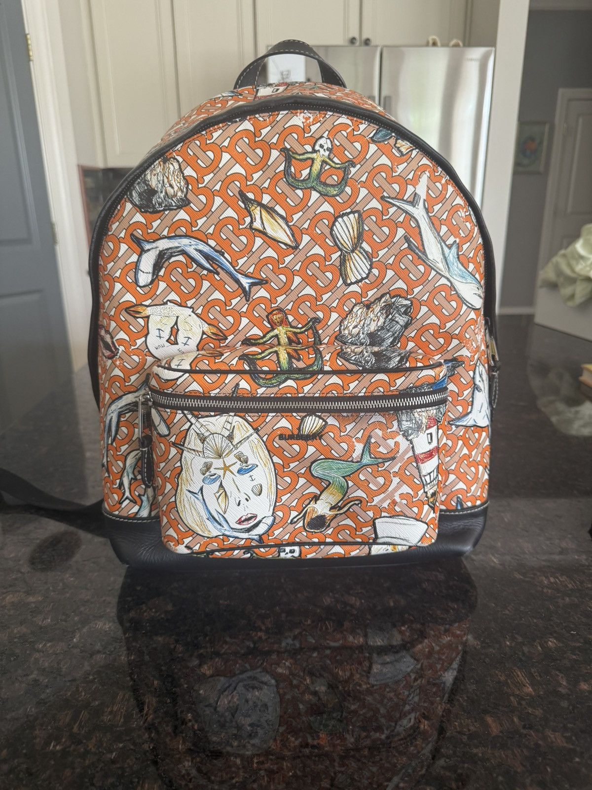 Burberry Burberry sailor monogram backpack Size ONE SIZE - 1 Thumbnail