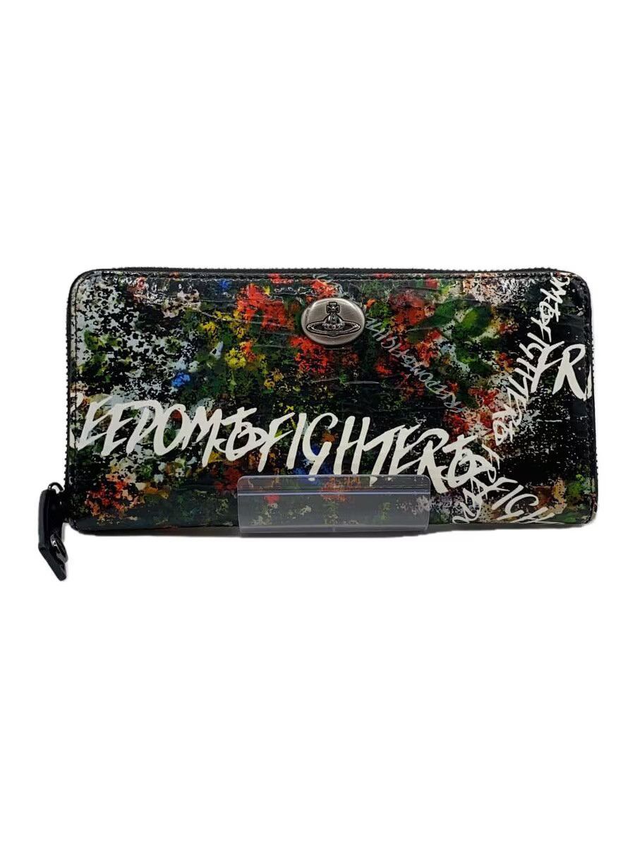 Vivienne Westwood Vivienne Westwood Monogram Pig Lthr Long Wallet Multi Colour Size ONE SIZE - 1 Thumbnail