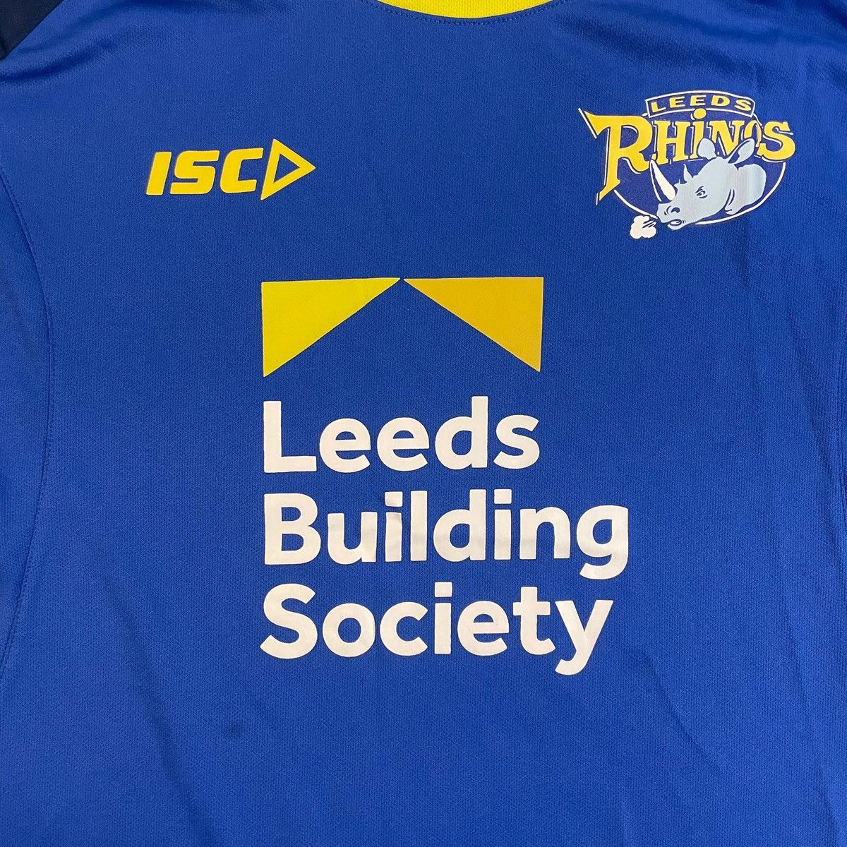 Other Leeds Rhinos training shirt tee sportswear ISC rugby Size US L / EU 52-54 / 3 - 7 Thumbnail