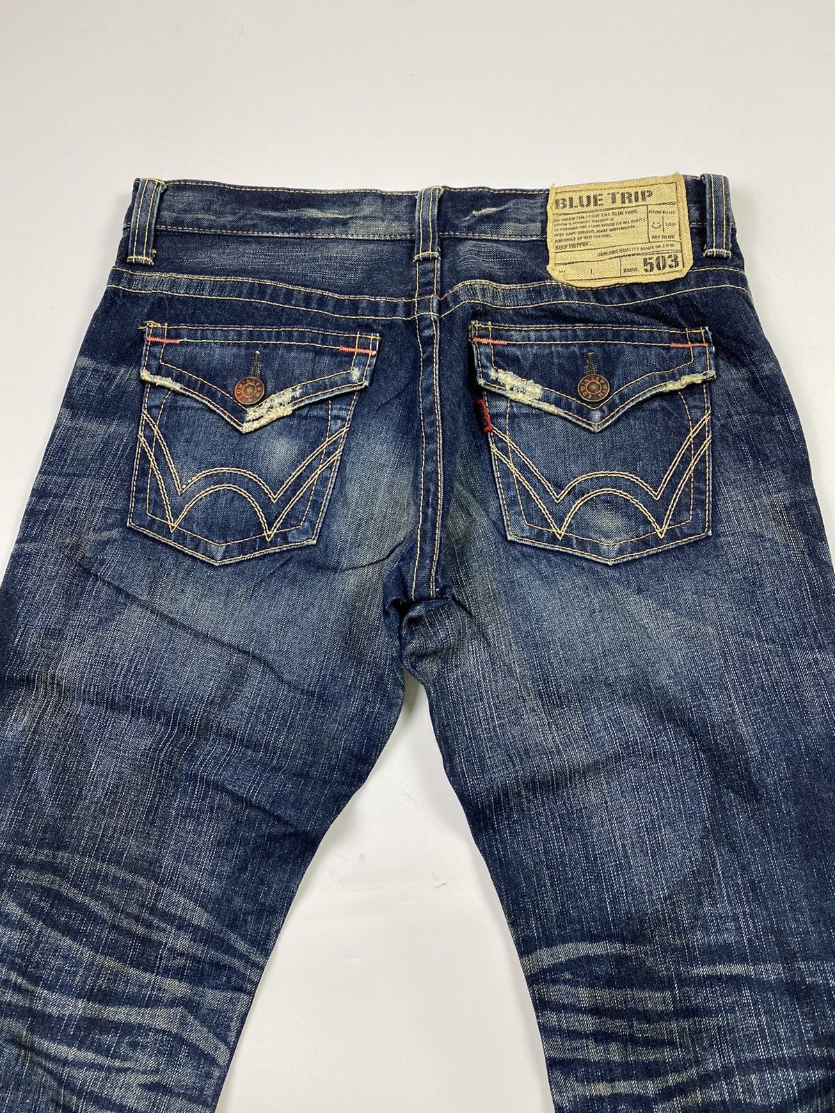 Edwin vintage denim edwin japan flared jeans pant Size US 32 / EU 48 - 8 Thumbnail