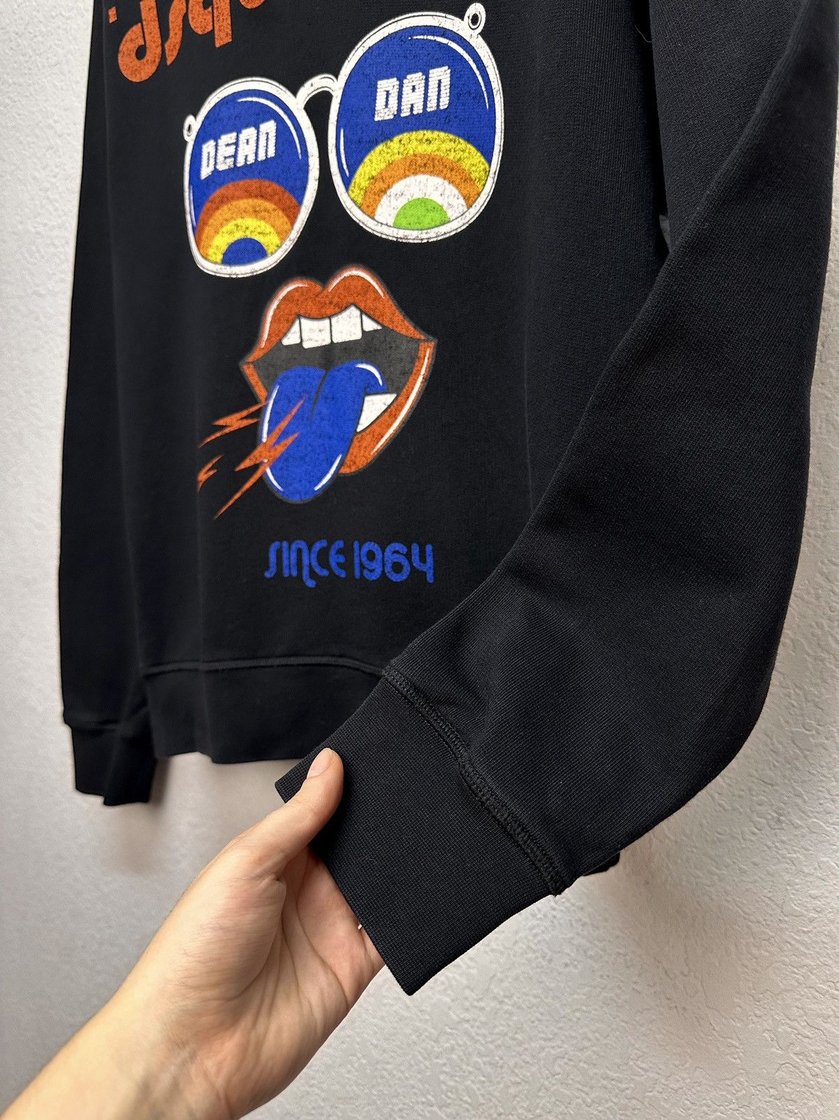 Dsquared2 Vintage Hoodie Dsquared2 black Zip Pants Luxury jacket Y2K Size US M / EU 48-50 / 2 - 5 Thumbnail