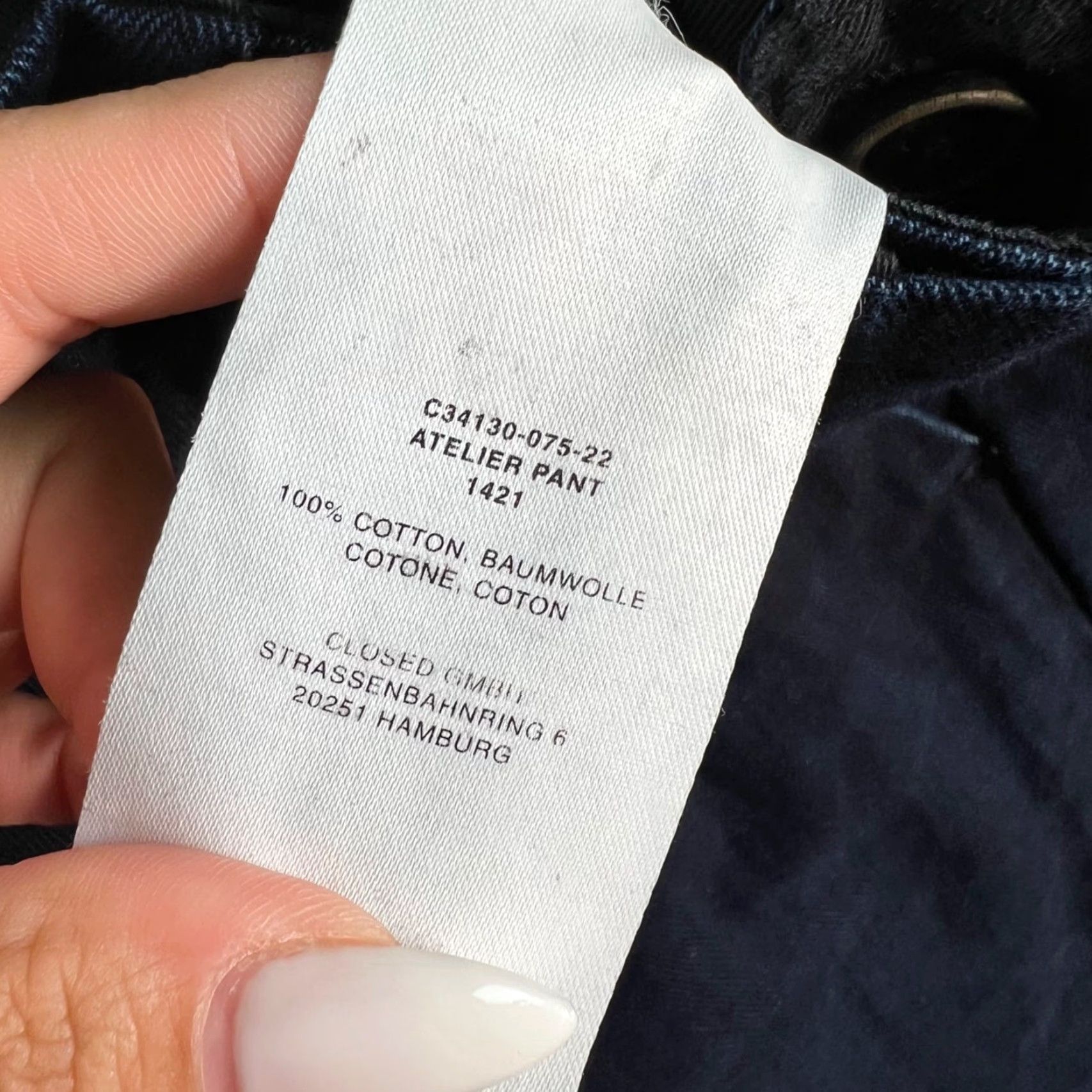 CLOSED Closed Shorts Mens Size 30 Cotton Navy Frayed Hem Casual Chino 9in Inseam Regular Front Flat Front Blue 30 in Waist Mens 30 Vintage Not N/A Size US 30 / EU 46 - 5 Thumbnail