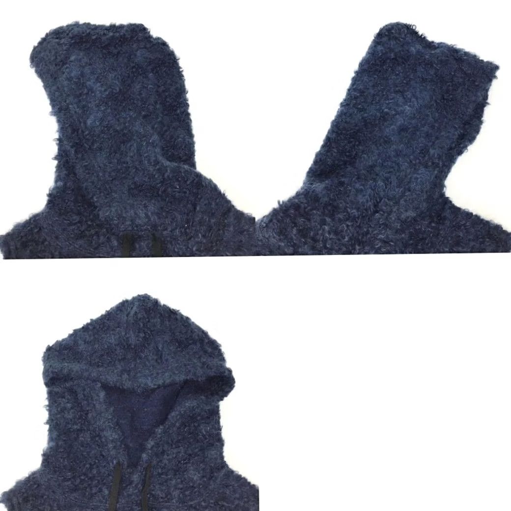 Engineered Garments Engineered Garments Hooded Vest One Size Navy Interliner Side Tie Casual Mens IOR MPN fourier/128-251023-03osNF Size US M / EU 48-50 / 2 - 5 Thumbnail