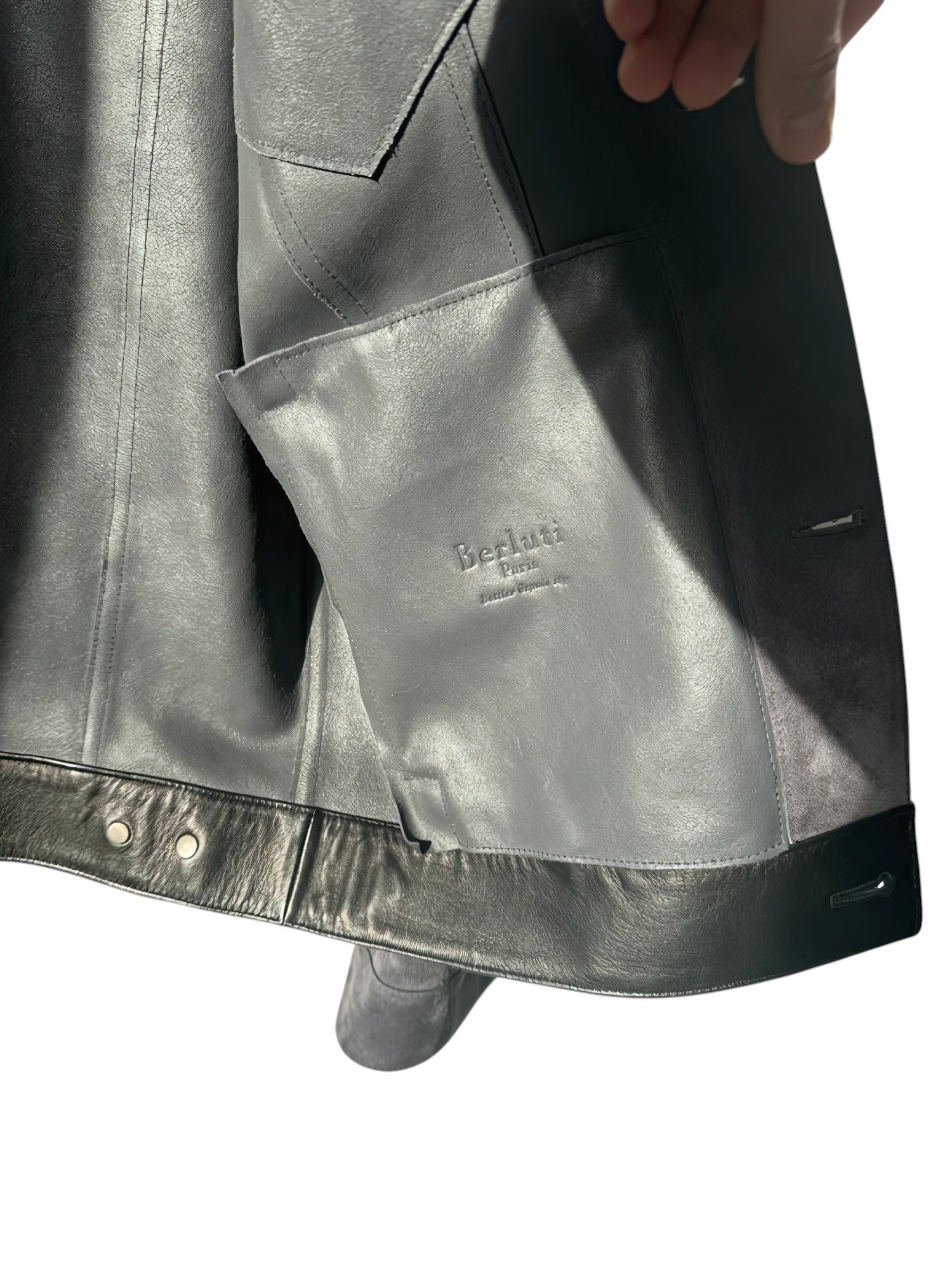 Berluti CALFSKIN SUEDE LEATHER JACKET Size US M / EU 48-50 / 2 - 6 Thumbnail