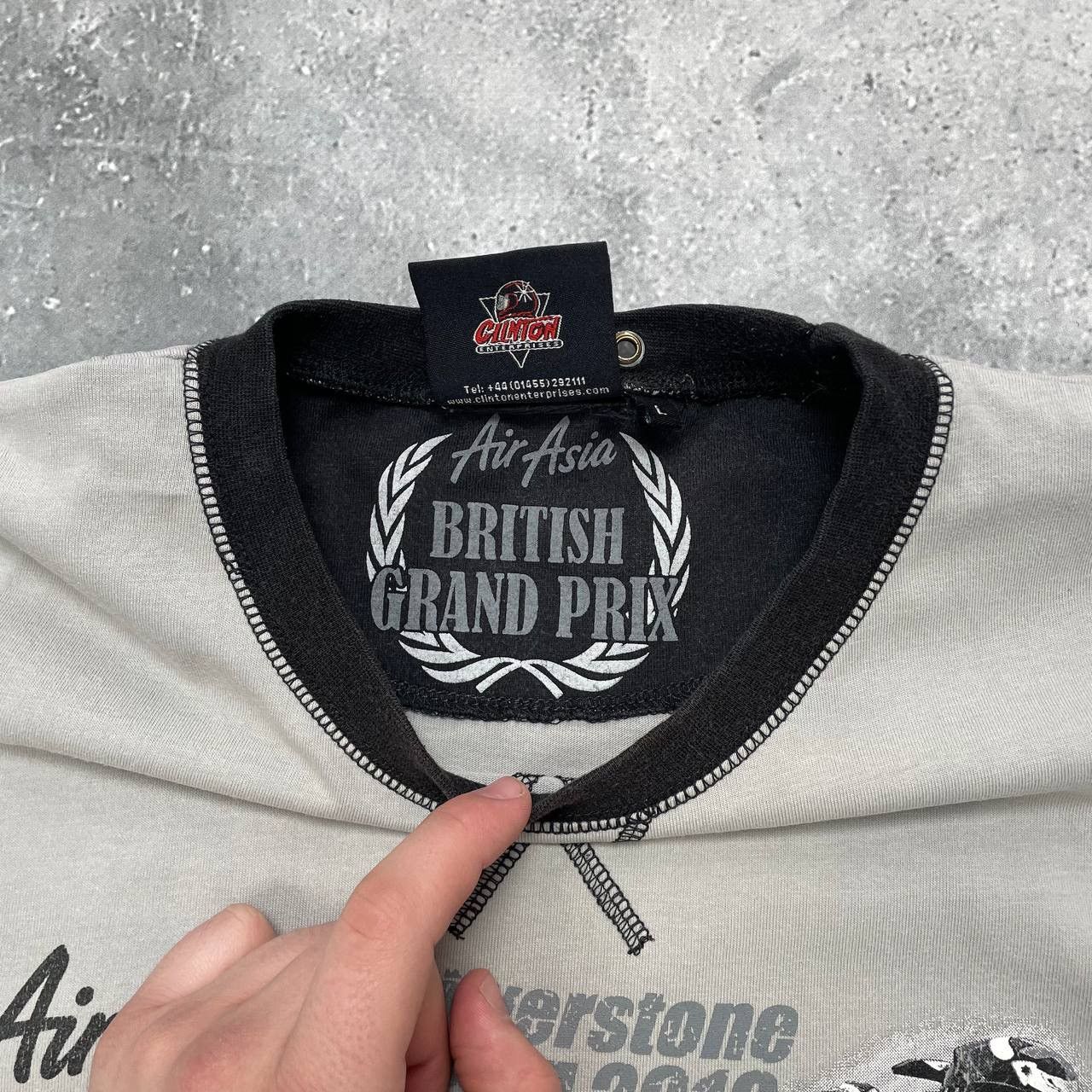 Other British Grand Prix Air Asia Silverstone 2010 MotoGP T Shirt Size US L / EU 52-54 / 3 - 7 Thumbnail