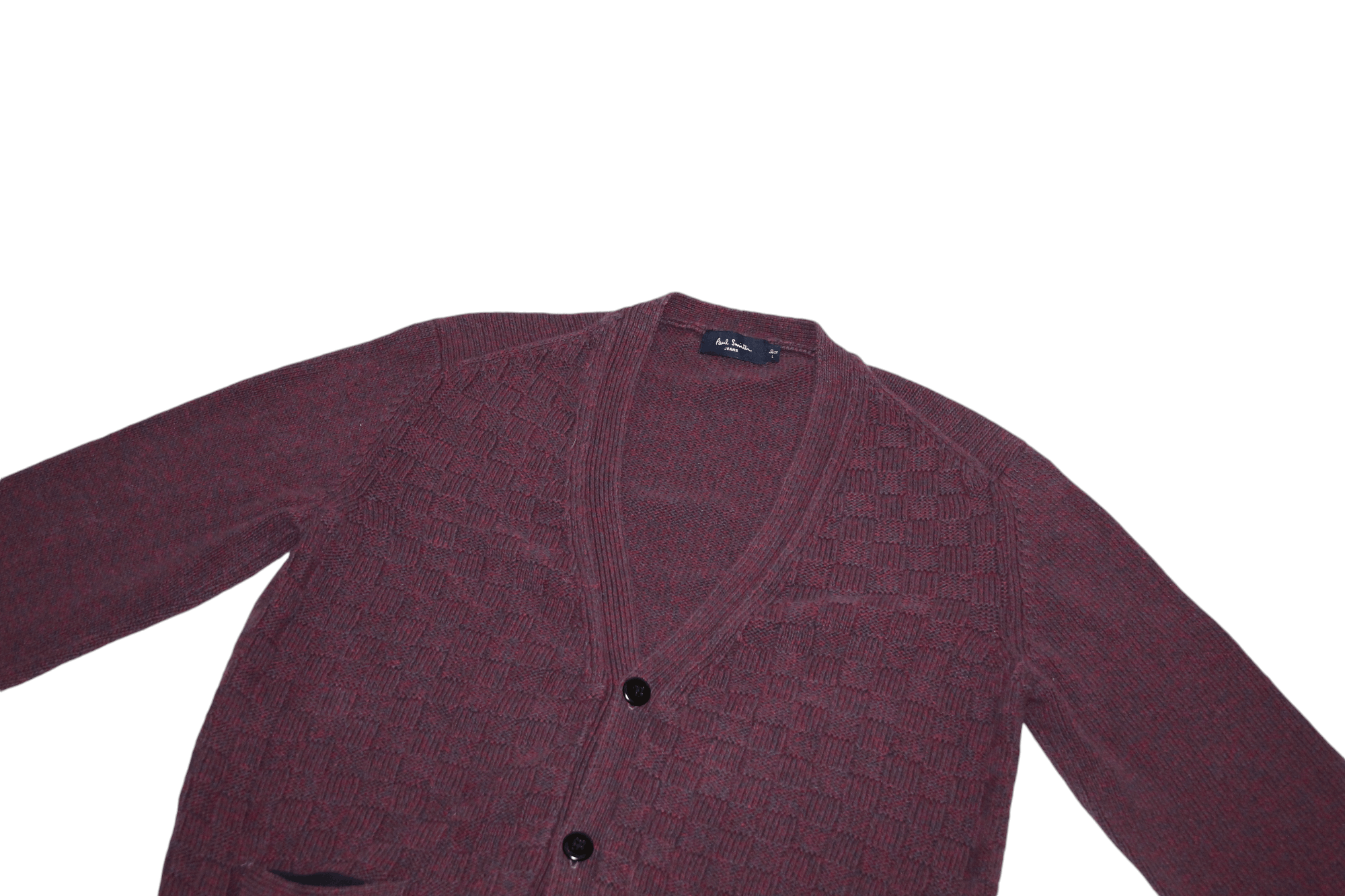 Paul Smith Paul Smith Jeans Gradient Cotton Knitted Button-up cardigan Size US L / EU 52-54 / 3 - 5 Thumbnail