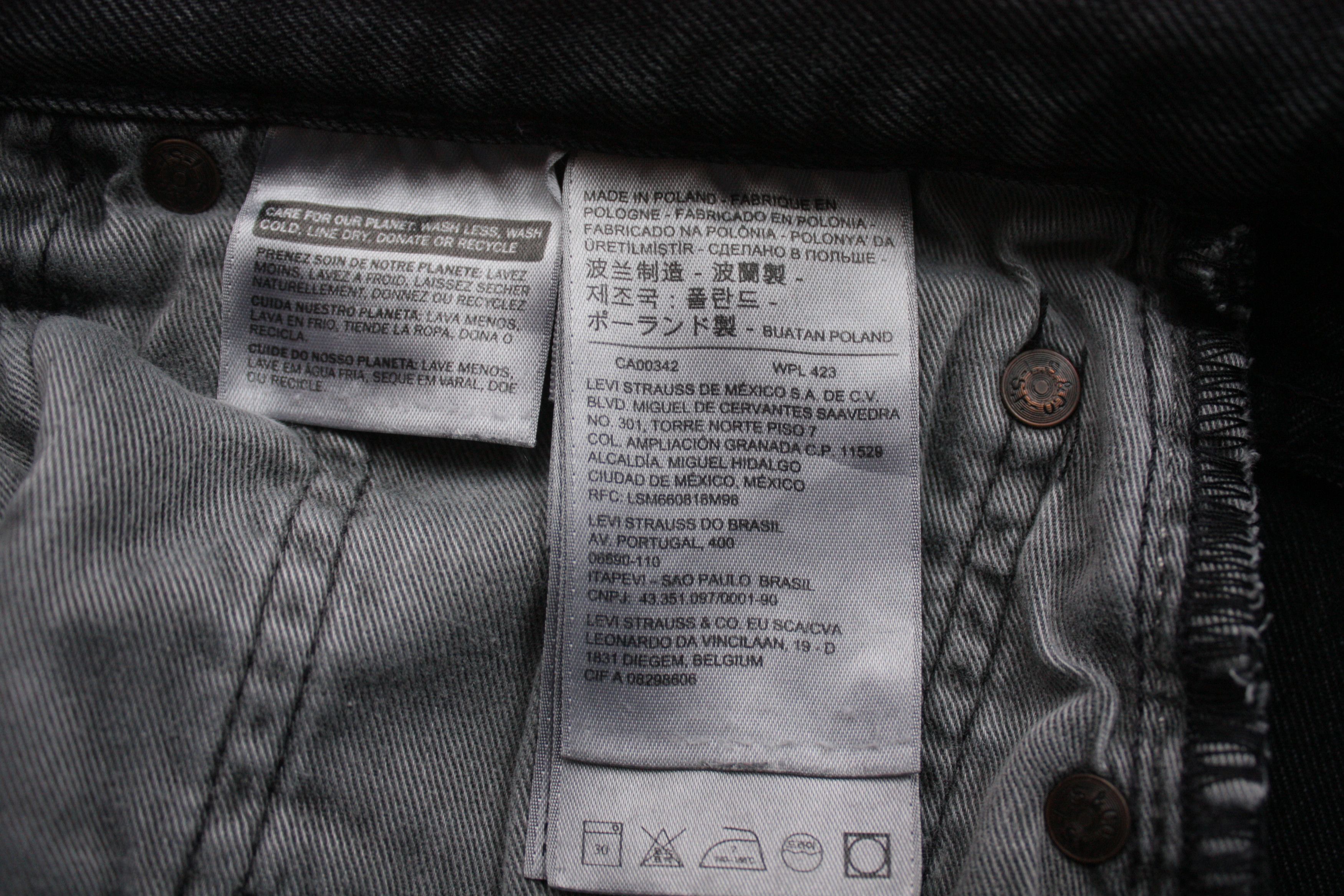 Levi's Levi's Big E Stonewashed Grey Denim Jeans W34L34 Size US 34 / EU 50 - 6 Thumbnail