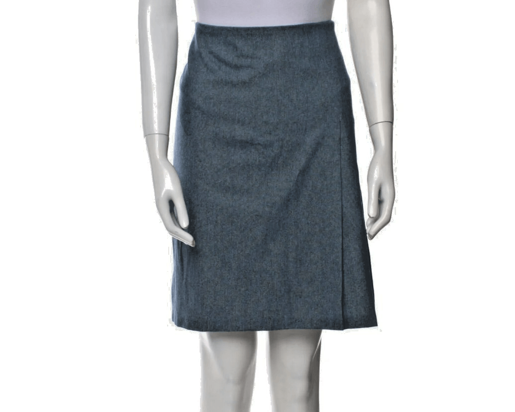 Ulla Johnson Ulla Johnson Blue Skirt – Size 10 – Medium Wash – Zip Closu Size 32" / US 10 / IT 46 - 1 Thumbnail