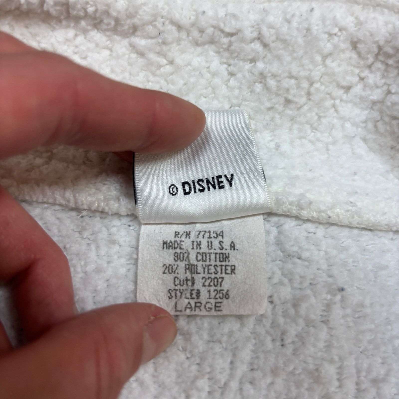 Disney × Vintage VTG 90s Disney Mickey America's Favorite 1/4 Zip Pullover L Size US L / EU 52-54 / 3 - 5 Thumbnail